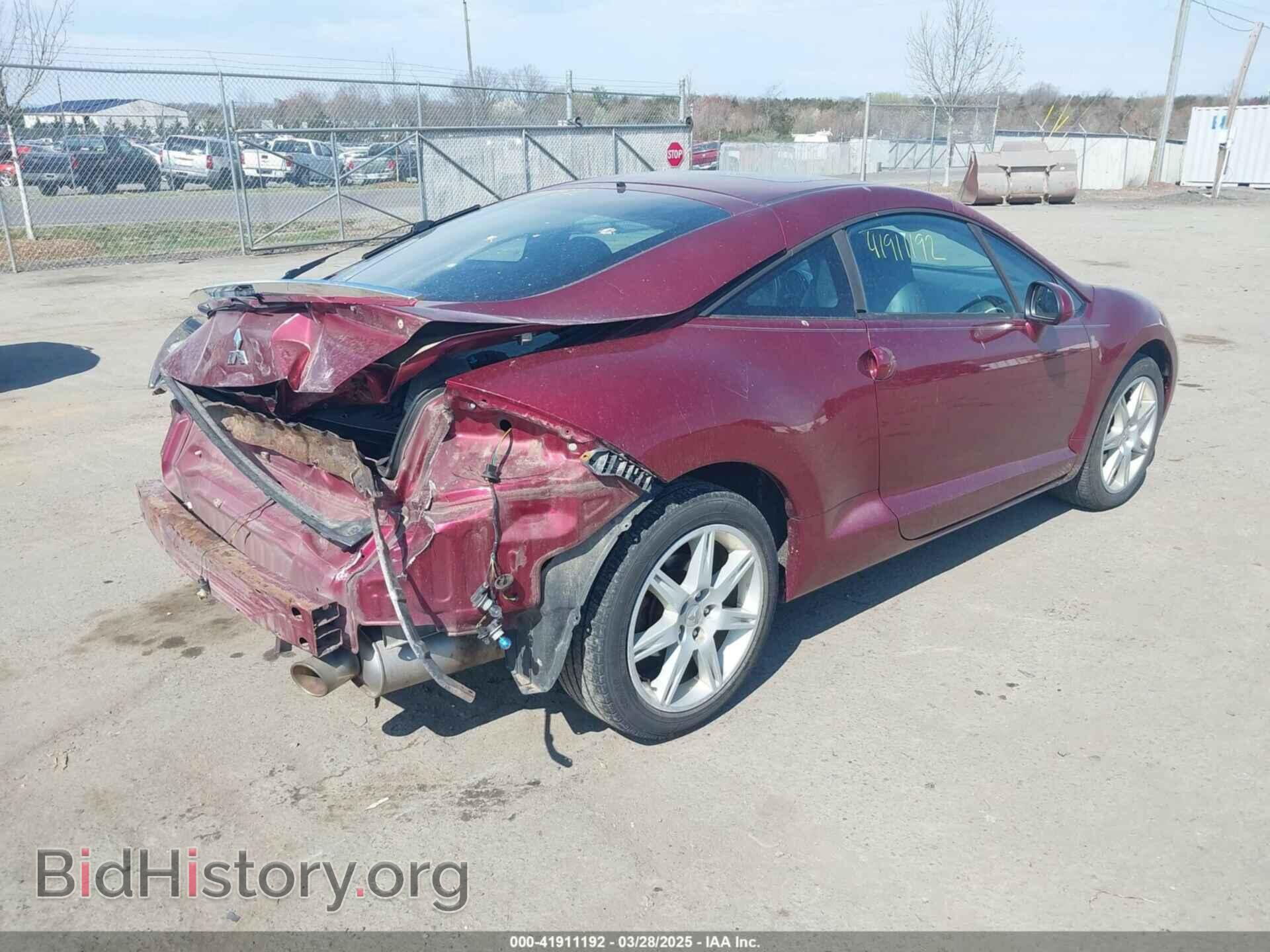 2007 MITSUBISHI ECLIPSE - VIN: 4A3AK34T37E008981 - Фото 4