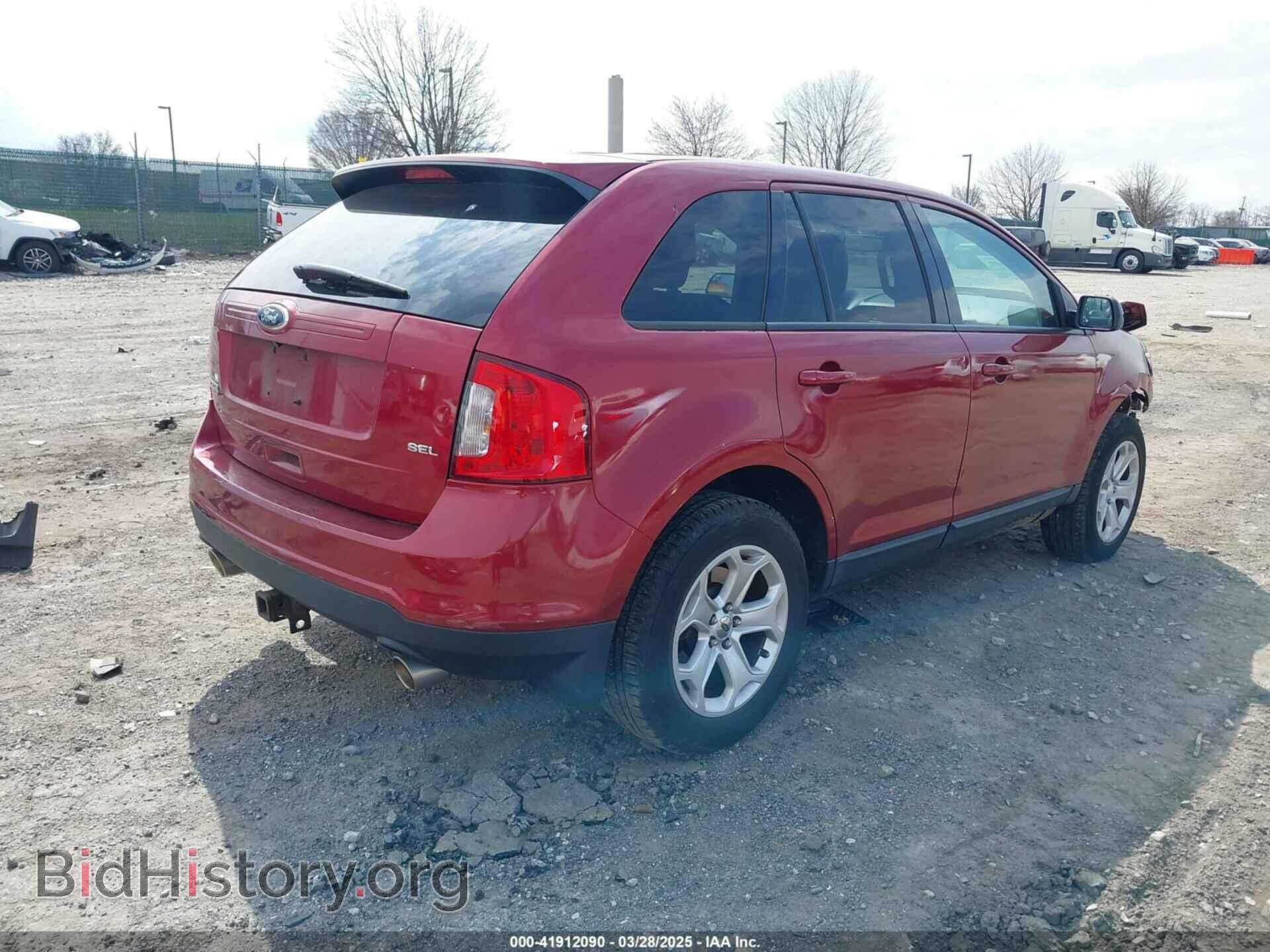 2014 FORD EDGE - VIN: 2FMDK3JC0EBB61164 - Фото 4