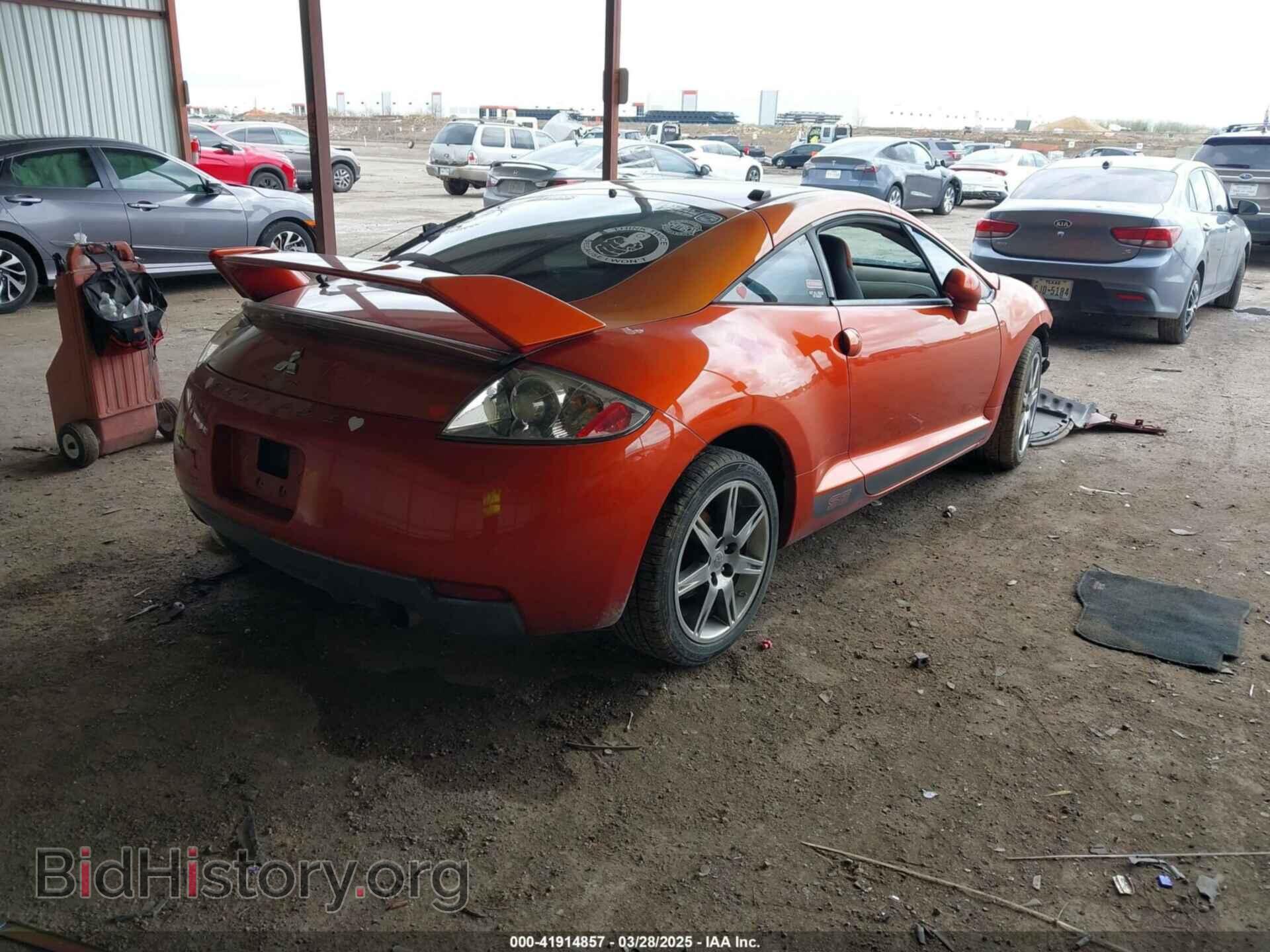 2008 MITSUBISHI ECLIPSE - VIN: 4A3AK64F58E009918 - Фото 4