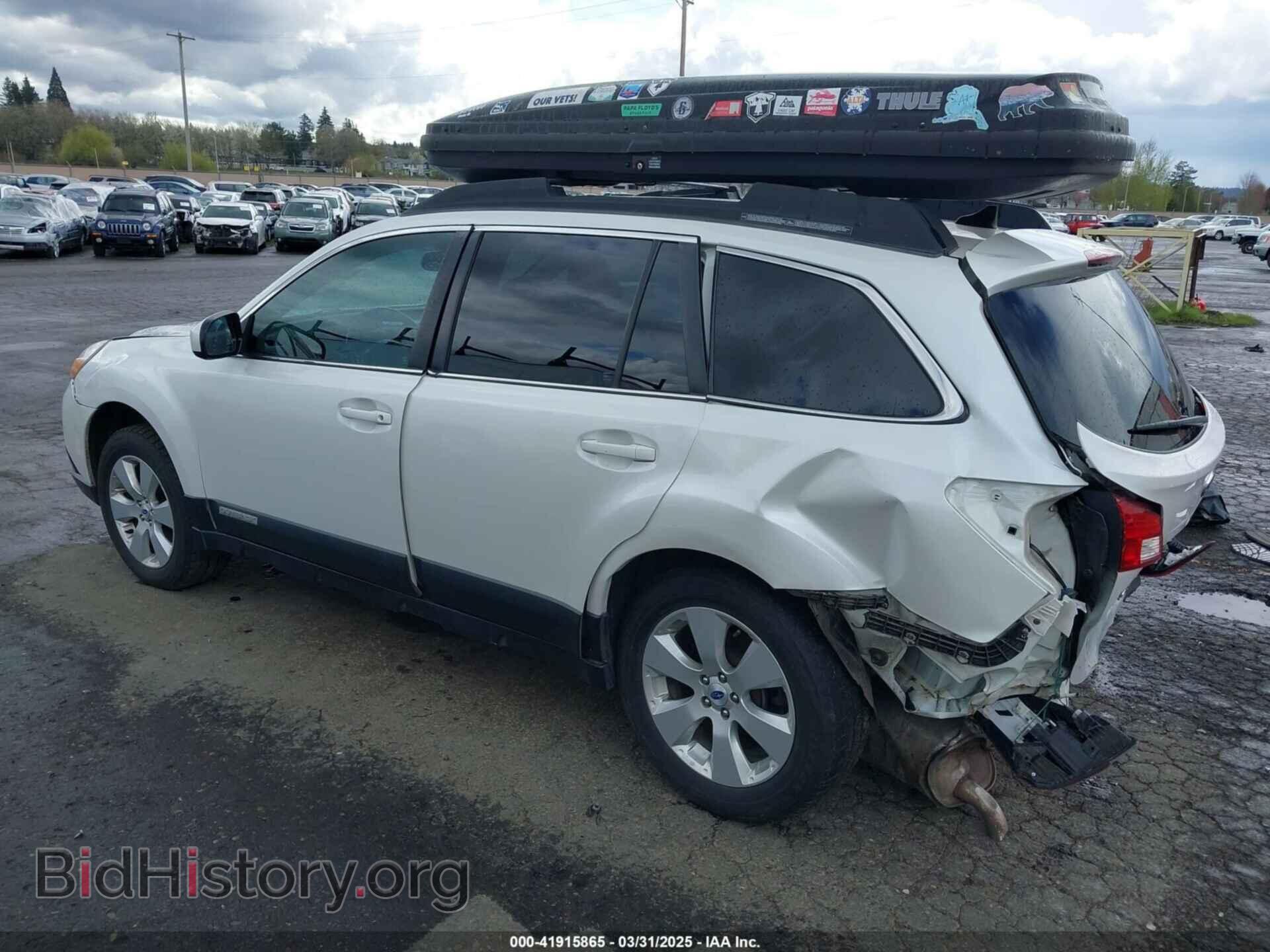 2012 SUBARU OUTBACK - VIN: 4S4BRBLC5C3204422 - Фото 3
