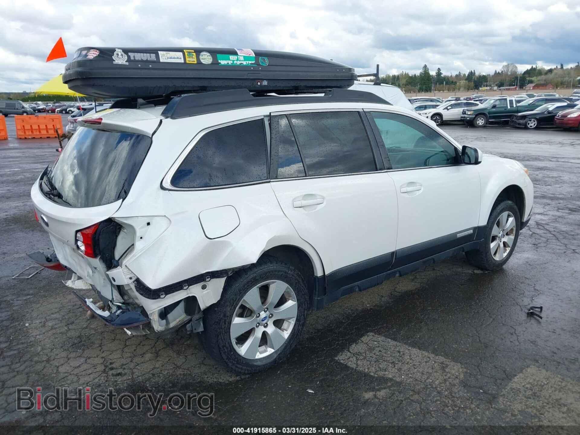 2012 SUBARU OUTBACK - VIN: 4S4BRBLC5C3204422 - Фото 4