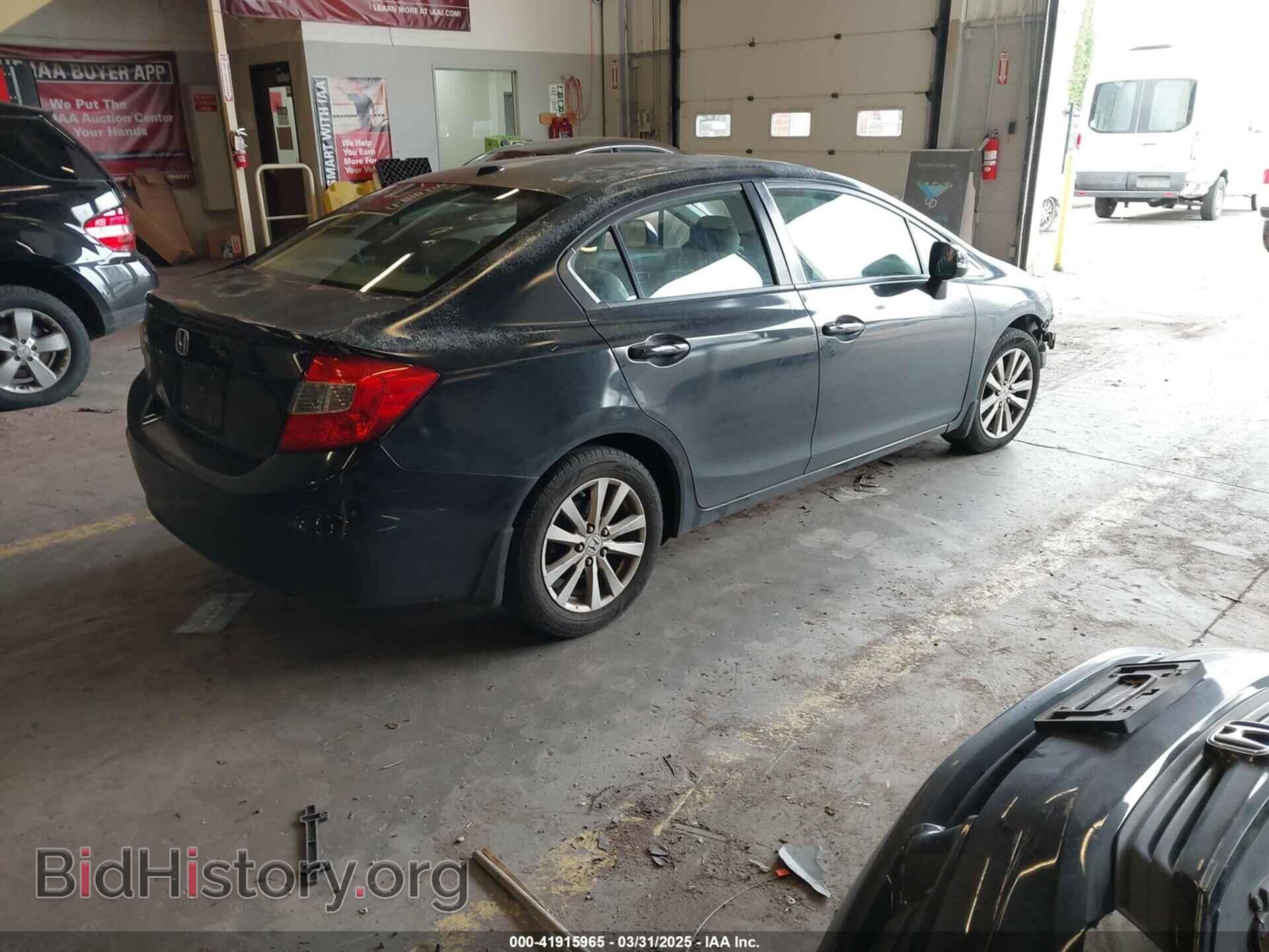 2012 HONDA CIVIC - VIN: 2HGFB2F90CH505169 - Фото 4