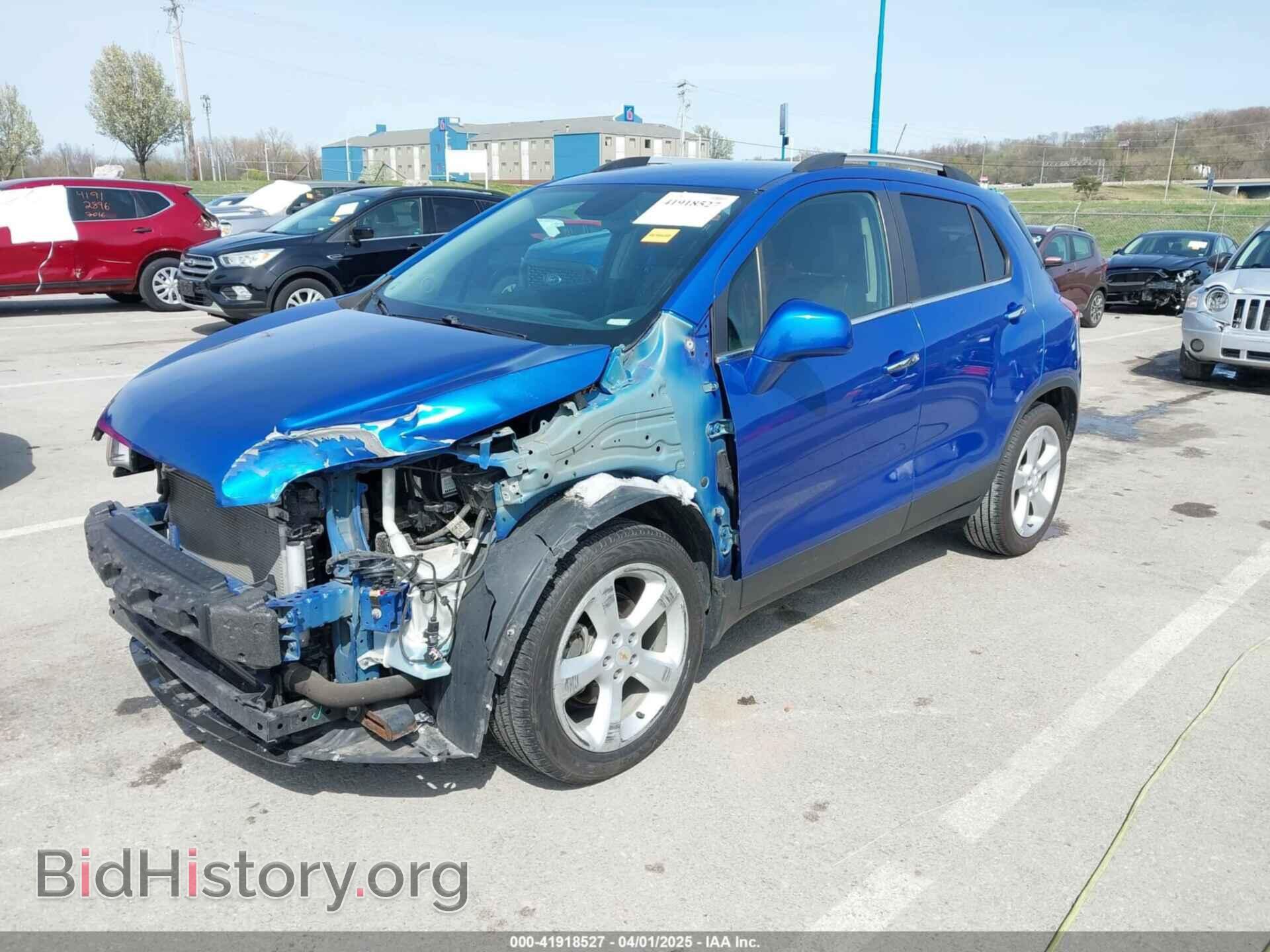 2015 CHEVROLET TRAX - VIN: KL7CJNSB0FB215894 - Фото 2