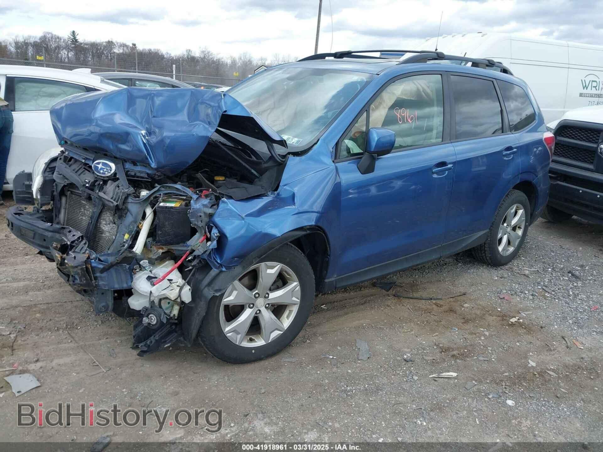 2015 SUBARU FORESTER - VIN: JF2SJAFC8FH445093 - Фото 2