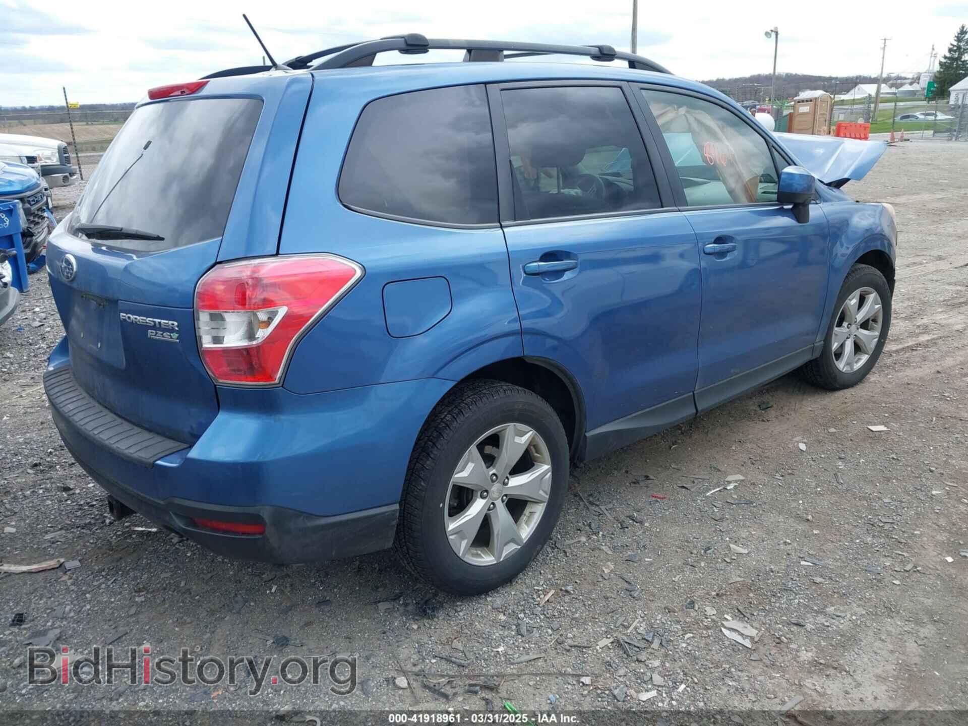 2015 SUBARU FORESTER - VIN: JF2SJAFC8FH445093 - Фото 4