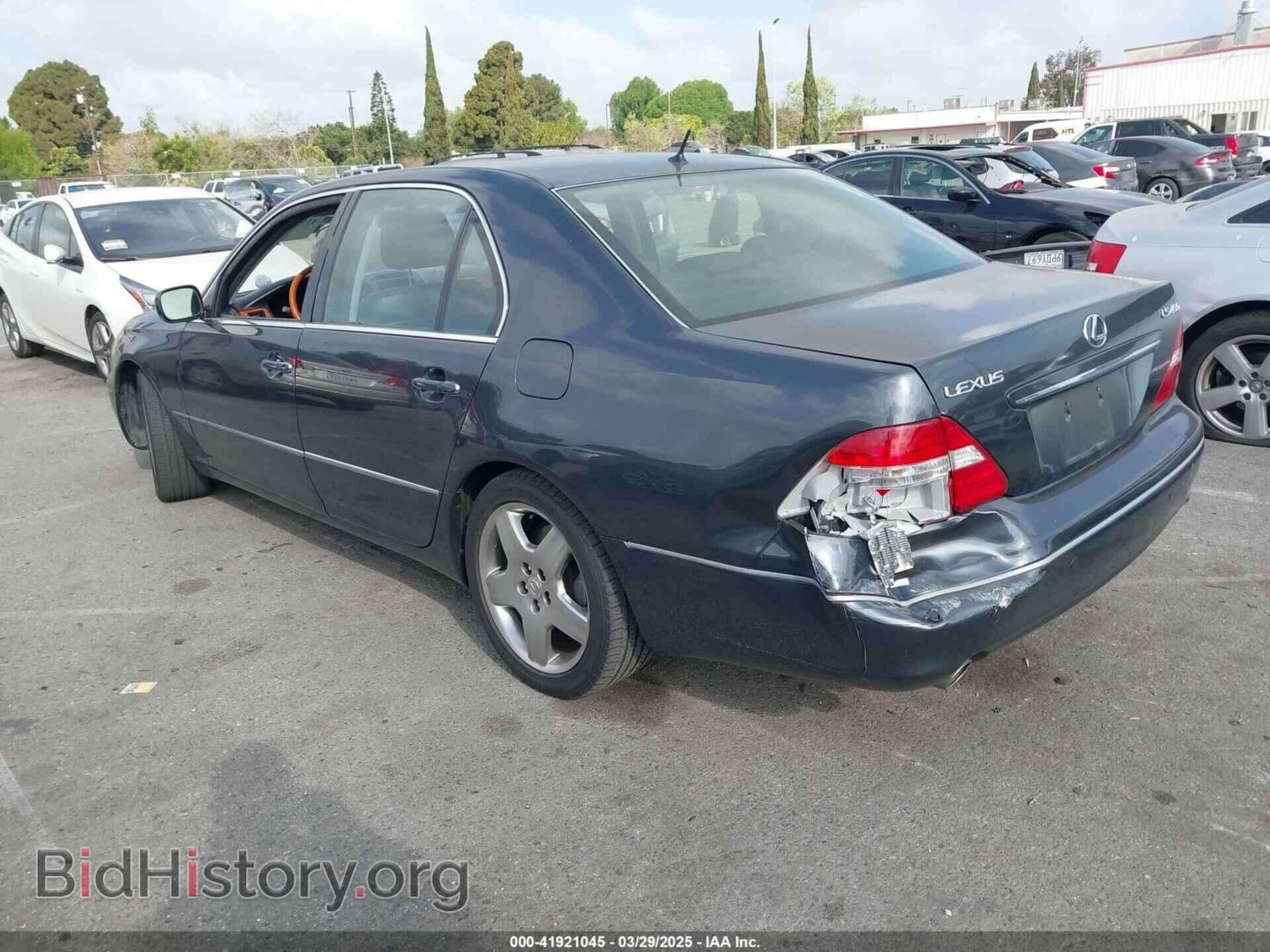 2006 LEXUS LS 430 - VIN: JTHBN36F065046624 - Фото 3