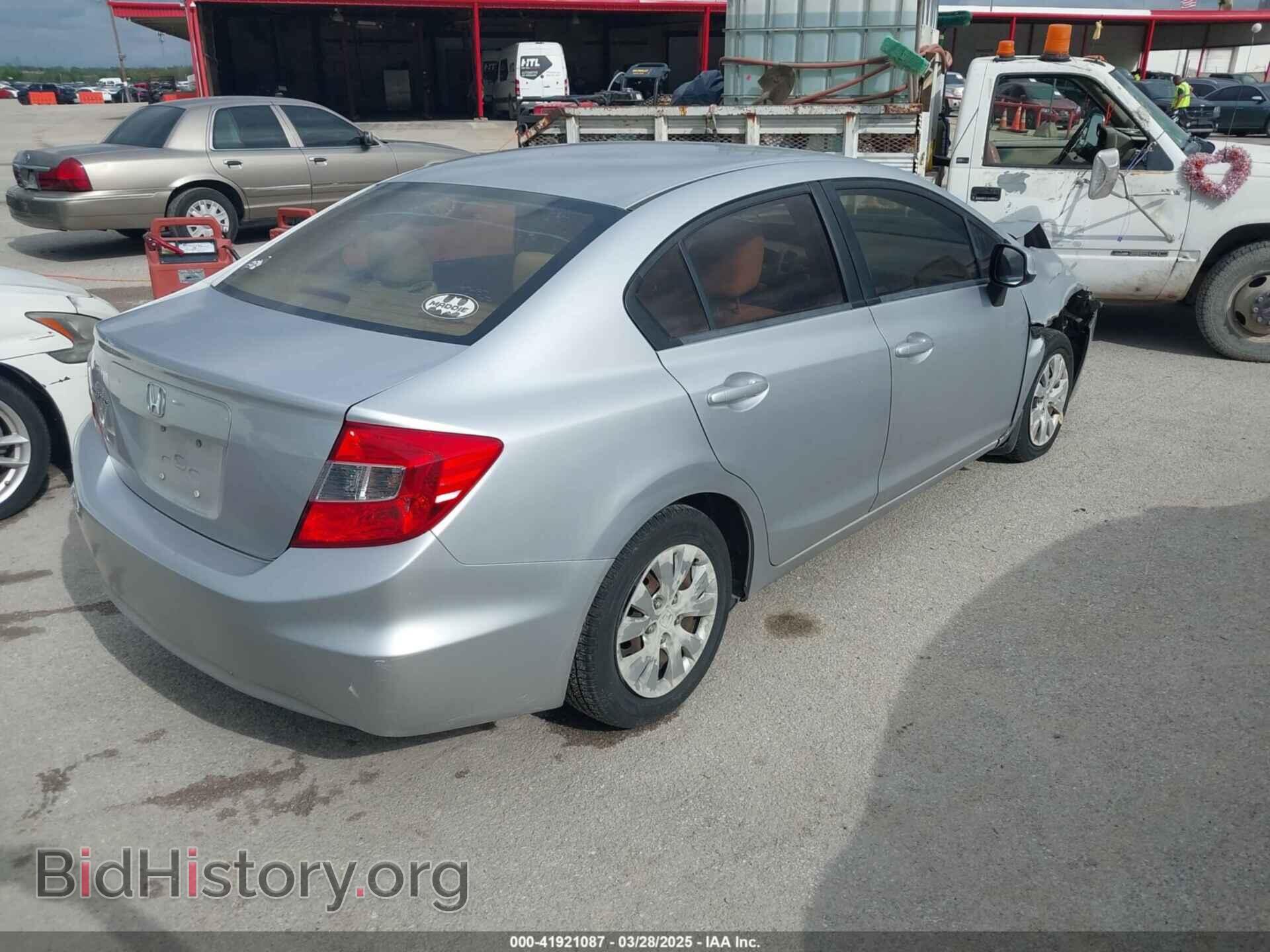 2012 HONDA CIVIC - VIN: 19XFB2F55CE013034 - Фото 4