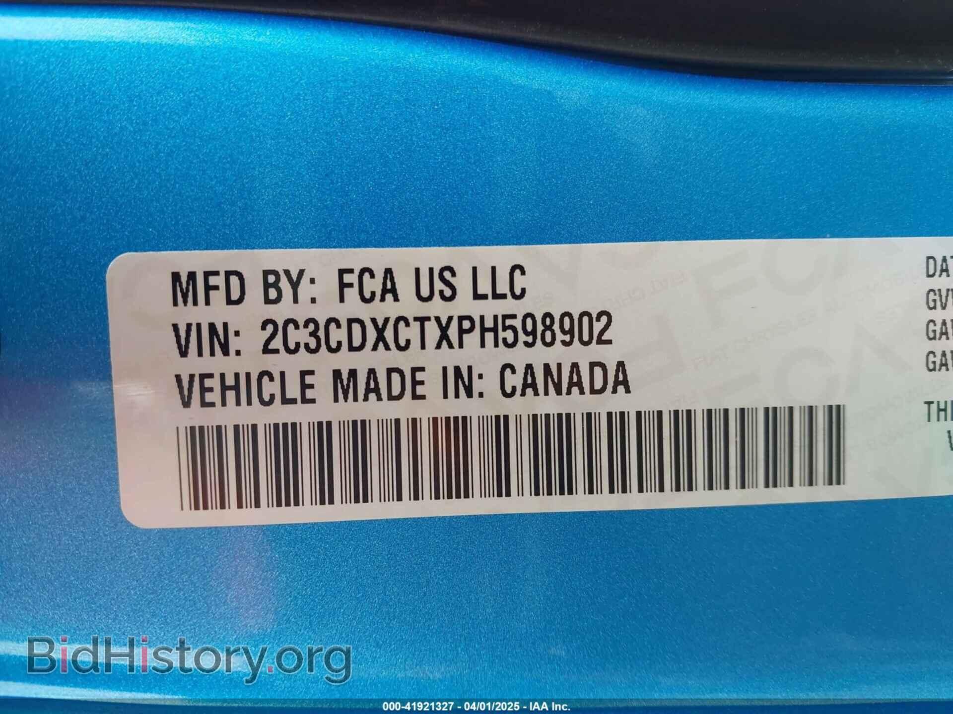 2023 DODGE CHARGER - VIN: 2C3CDXCTXPH598902 - Фото 9