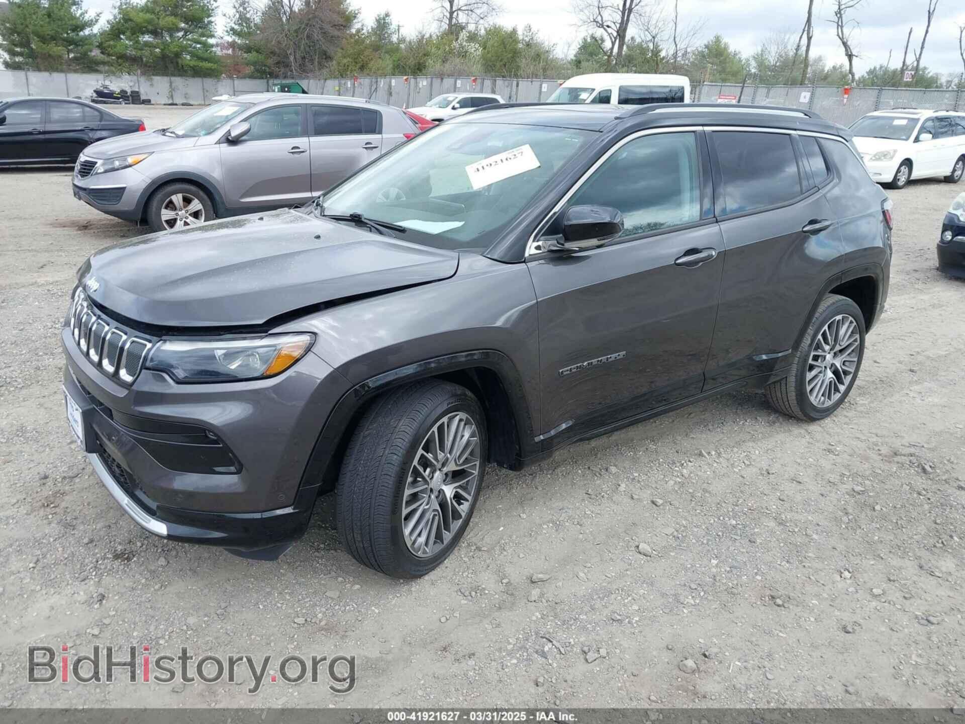 2022 JEEP COMPASS - VIN: 3C4NJDCB6NT143570 - Фото 2