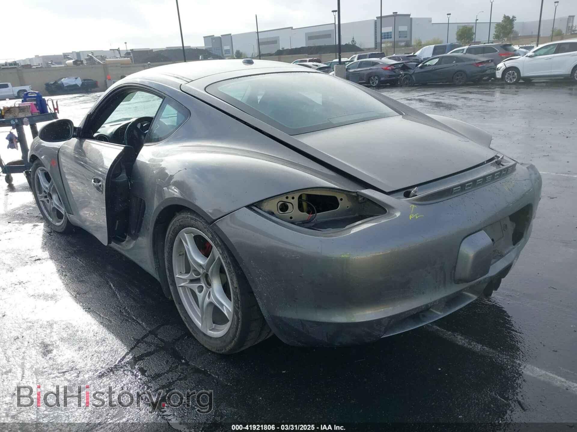 2012 PORSCHE CAYMAN - VIN: WP0AA2A88CS760106 - Фото 3