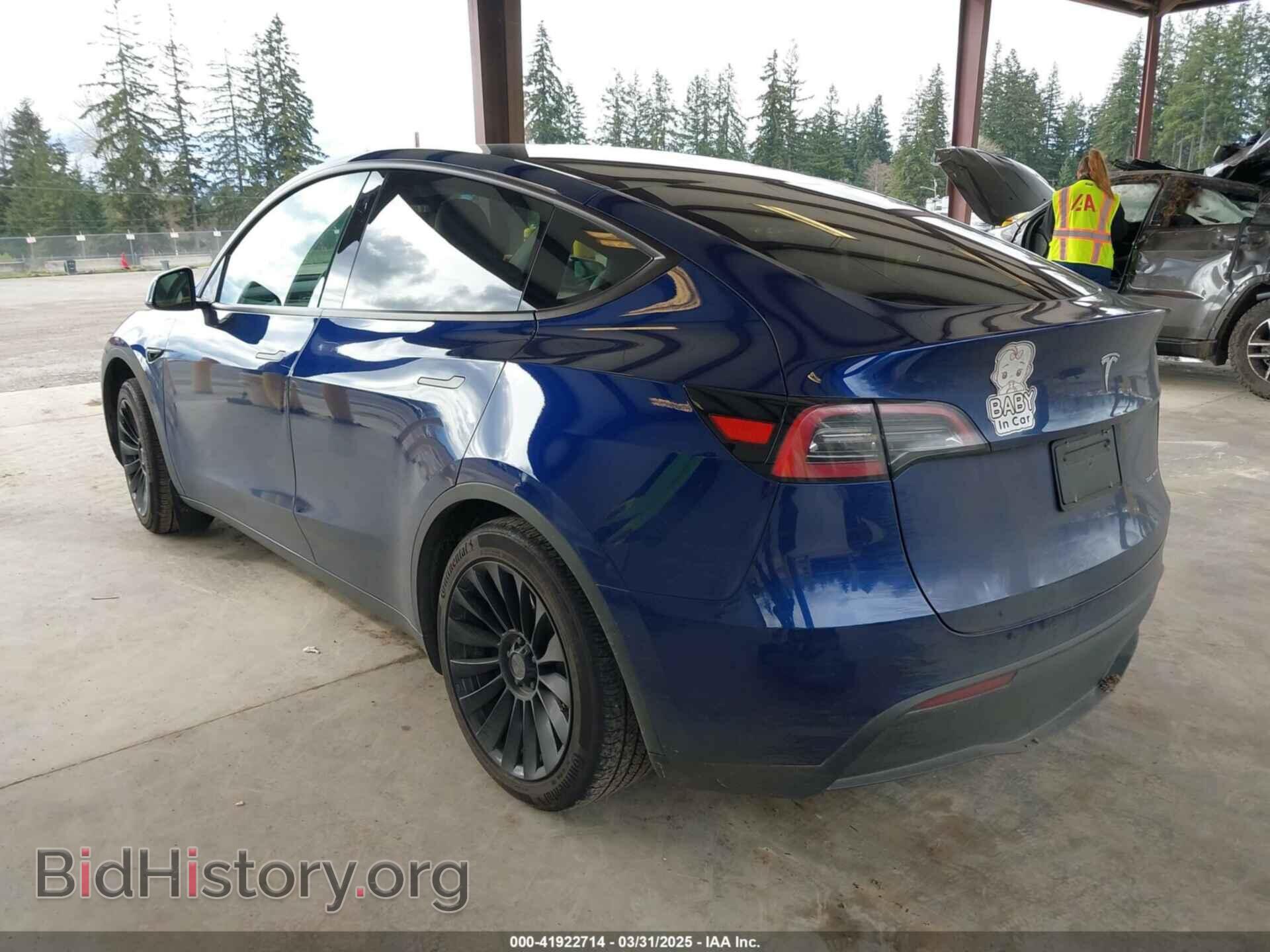2023 TESLA MODEL Y - VIN: 7SAYGDEEXPF621397 - Фото 3