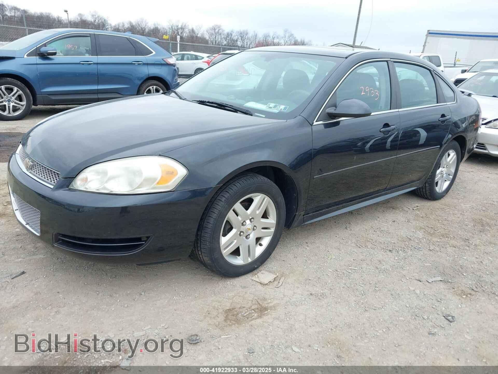 2012 CHEVROLET IMPALA - VIN: 2G1WB5E31C1125045 - Фото 2