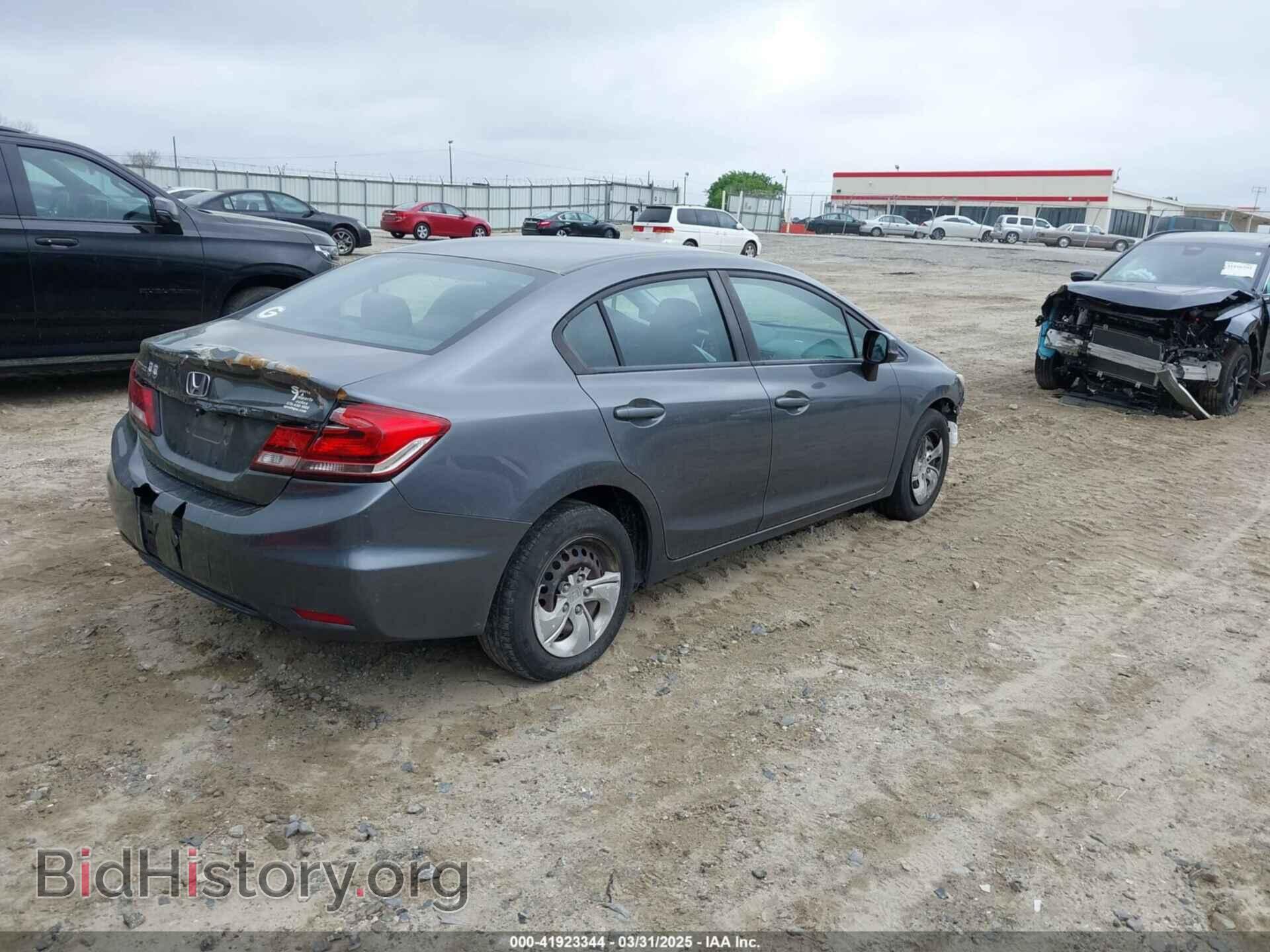2013 HONDA CIVIC - VIN: 19XFB2F51DE085883 - Фото 4
