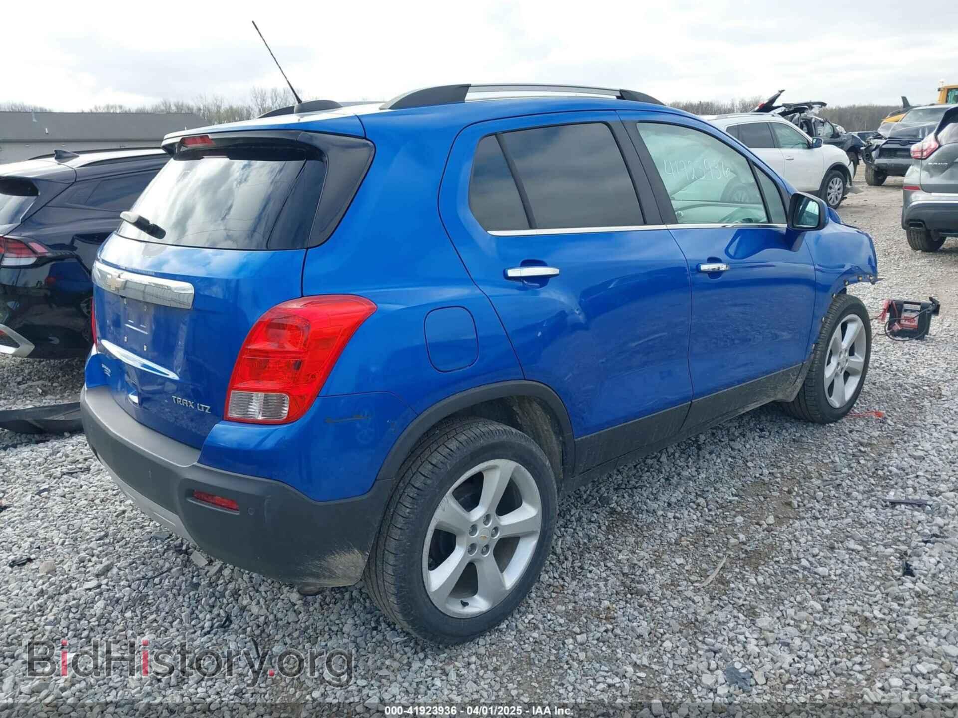 2016 CHEVROLET TRAX - VIN: KL7CJMSB4GB758564 - Фото 4