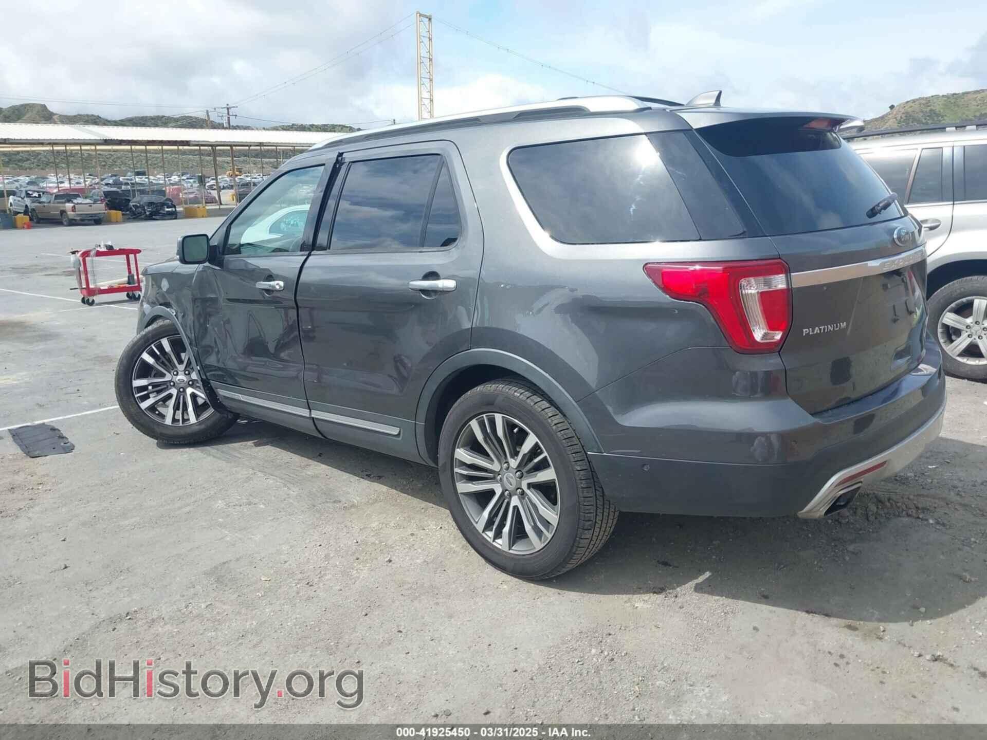 2017 FORD EXPLORER - VIN: 1FM5K8HT4HGD12821 - Фото 3