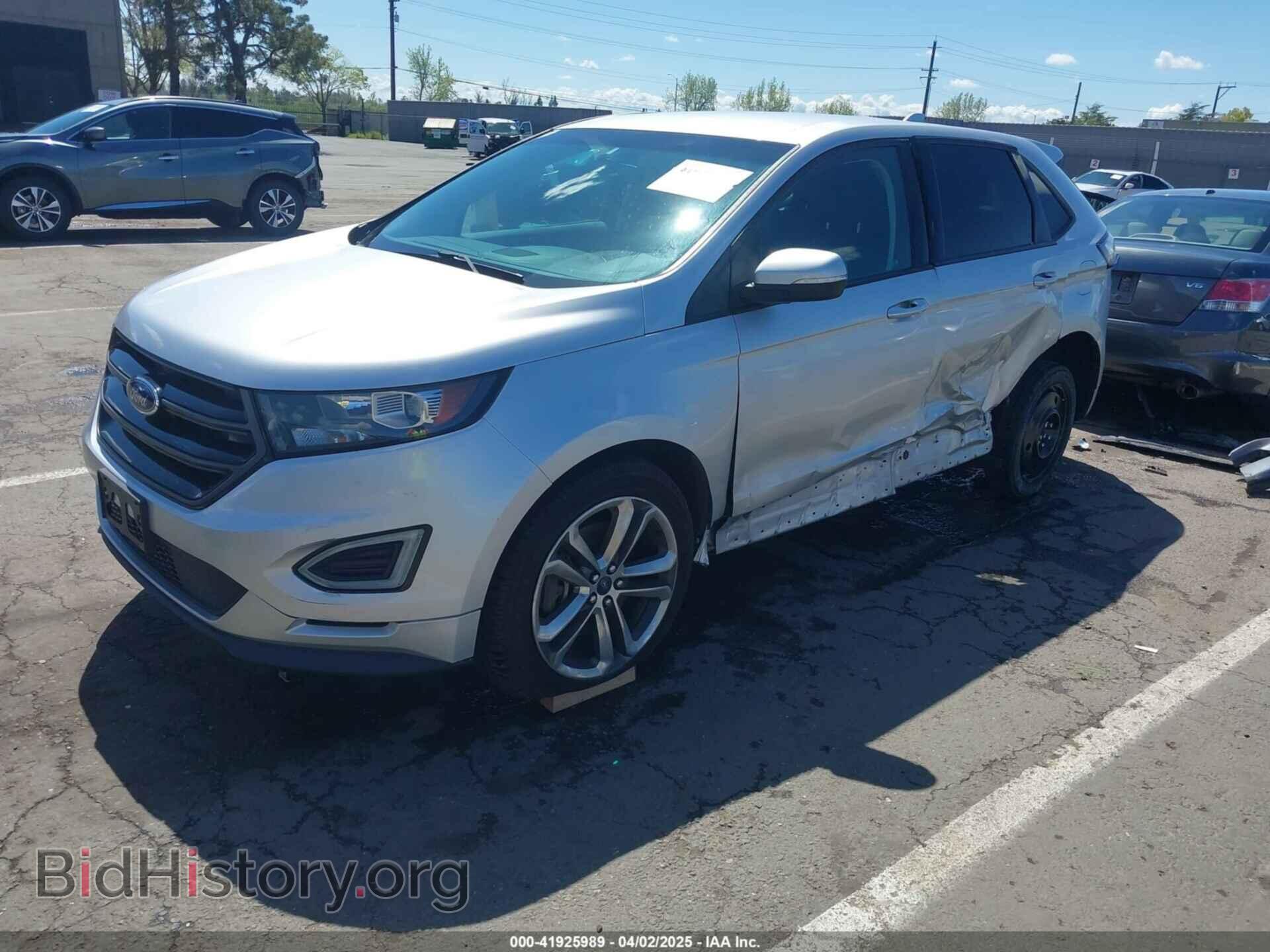 2015 FORD EDGE - VIN: 2FMTK4AP1FBC28327 - Фото 2