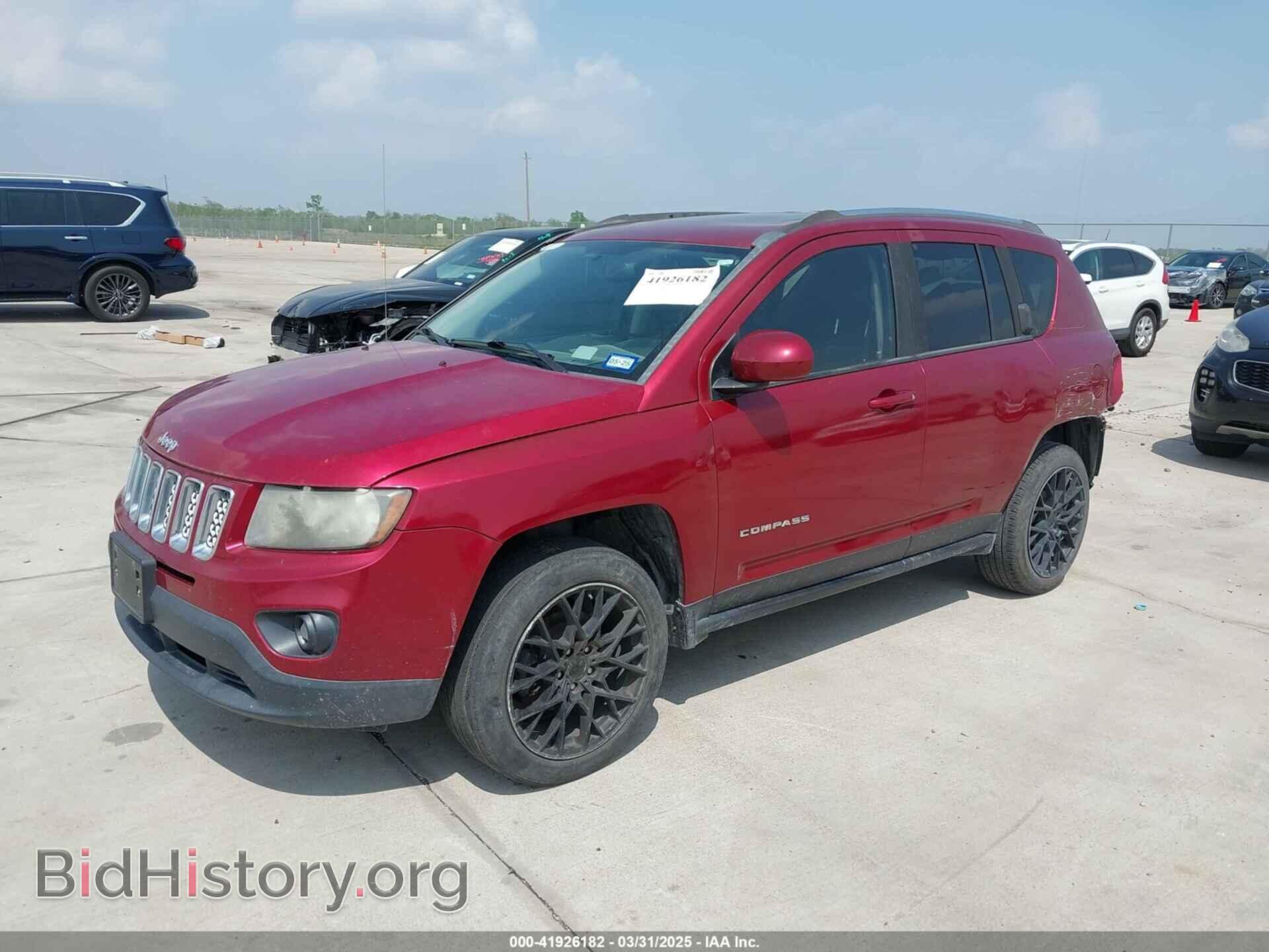 2014 JEEP COMPASS - VIN: 1C4NJCEB7ED893976 - Фото 2