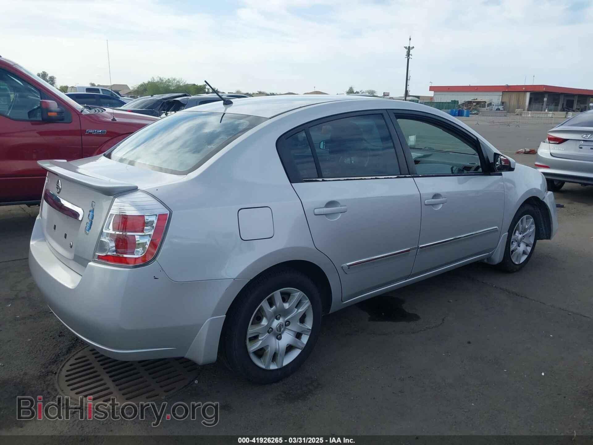 2012 NISSAN SENTRA - VIN: 3N1AB6AP1CL756251 - Фото 4