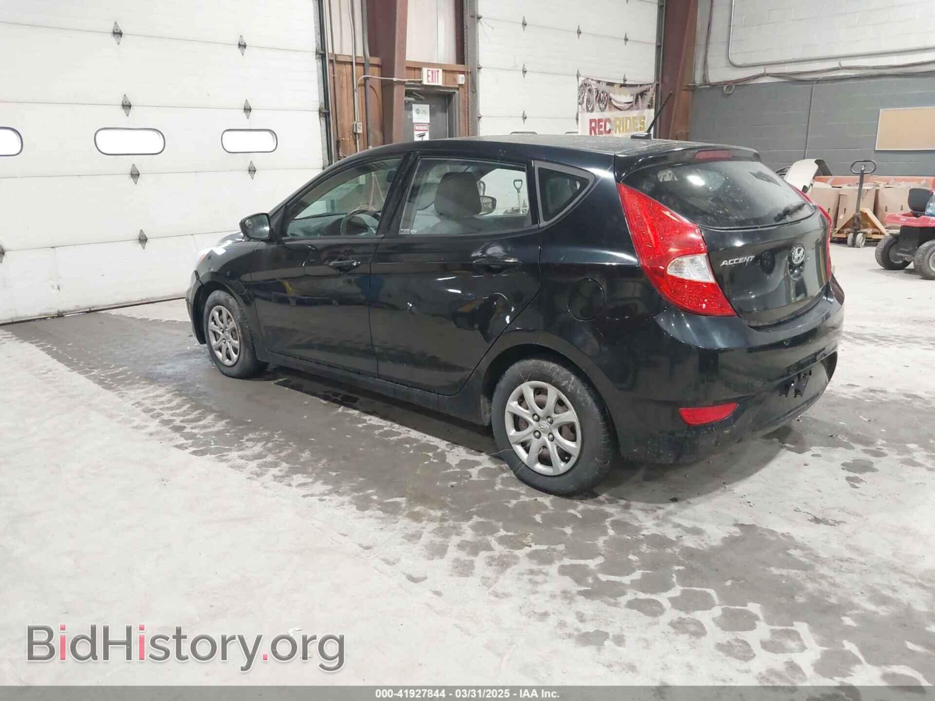2013 HYUNDAI ACCENT - VIN: KMHCT5AEXDU063399 - Фото 3