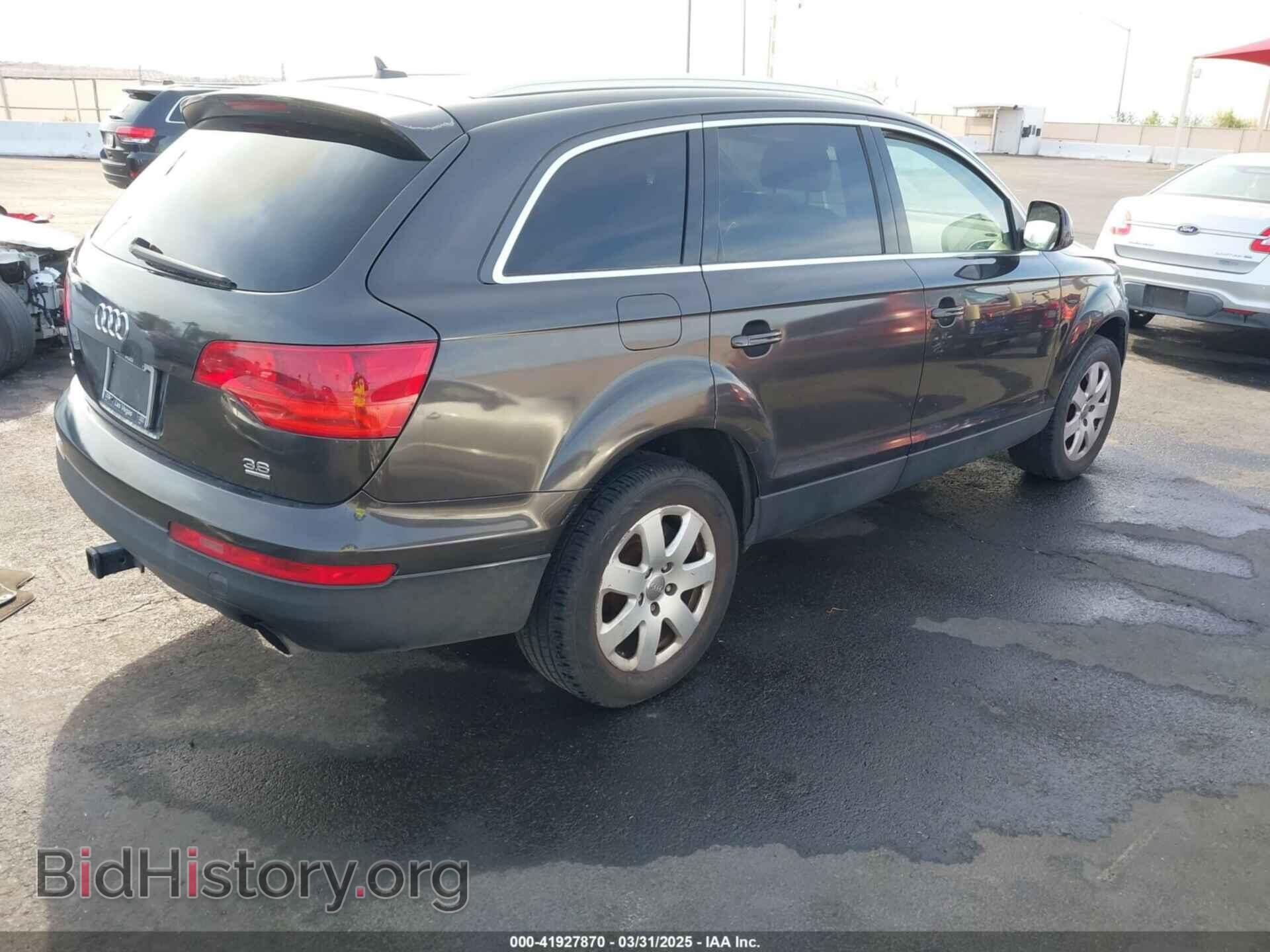 2007 AUDI Q7 - VIN: WA1BY74L77D026669 - Фото 4