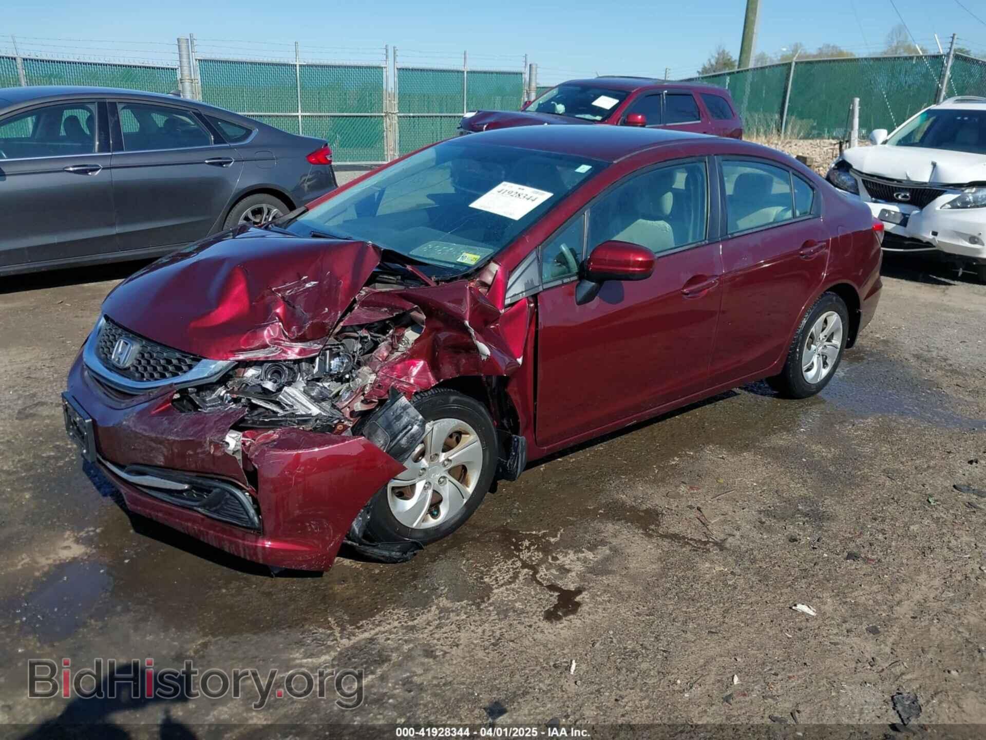 2015 HONDA CIVIC - VIN: 19XFB2F50FE080077 - Фото 2