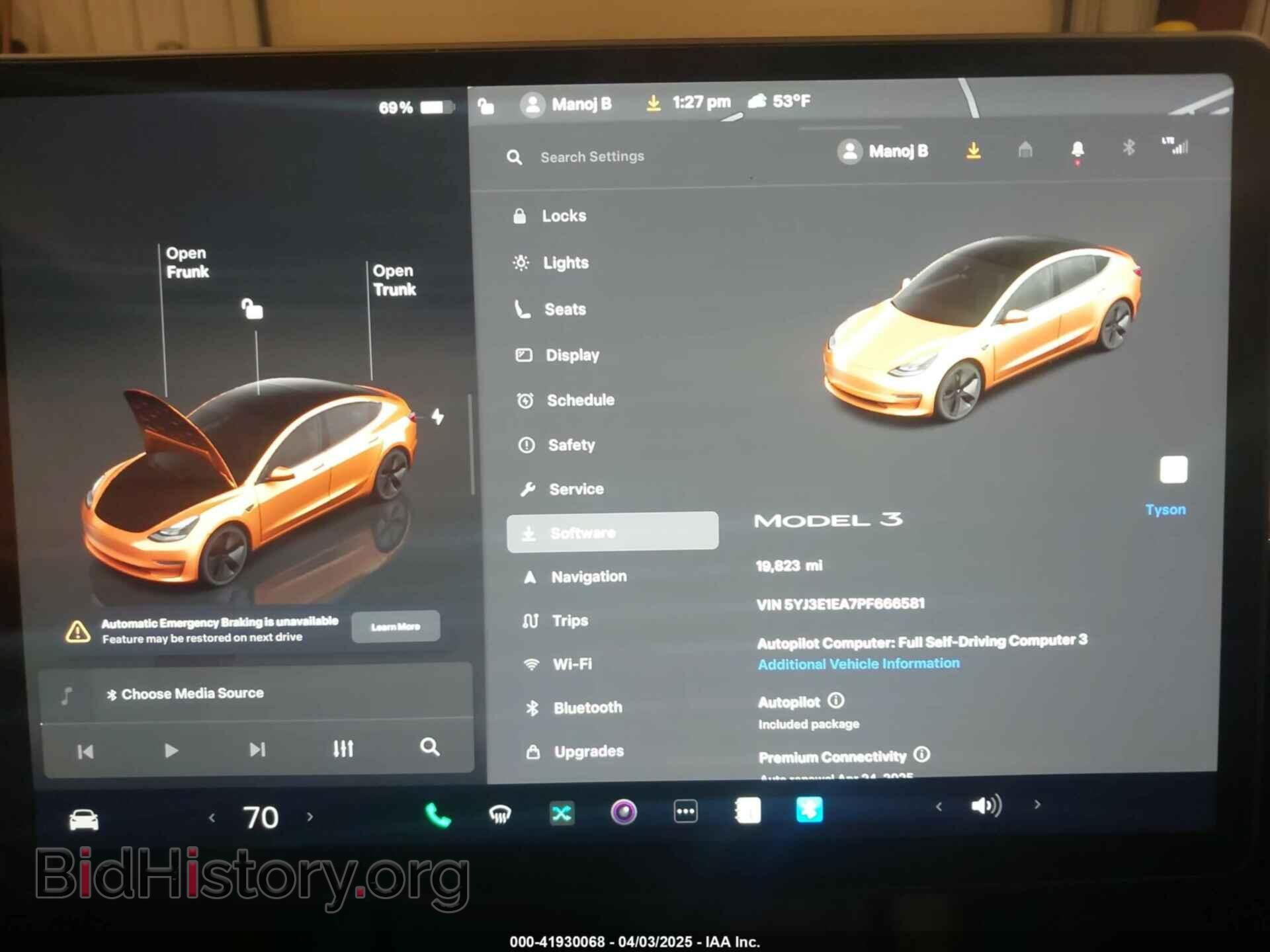 2023 TESLA MODEL 3 - VIN: 5YJ3E1EA7PF666581 - Фото 7