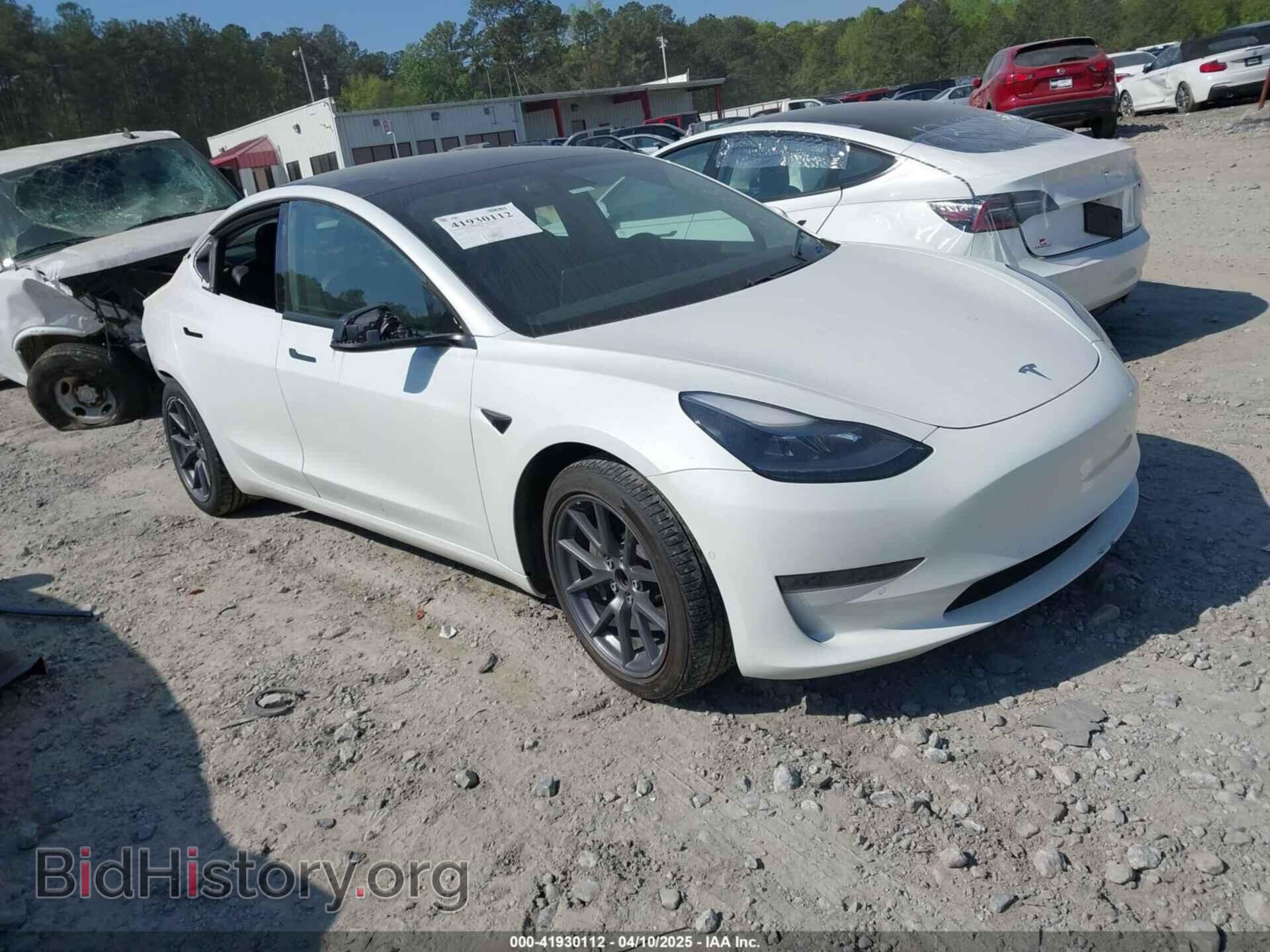 Фотография 5YJ3E1EA3MF076180 - TESLA MODEL 3 2021
