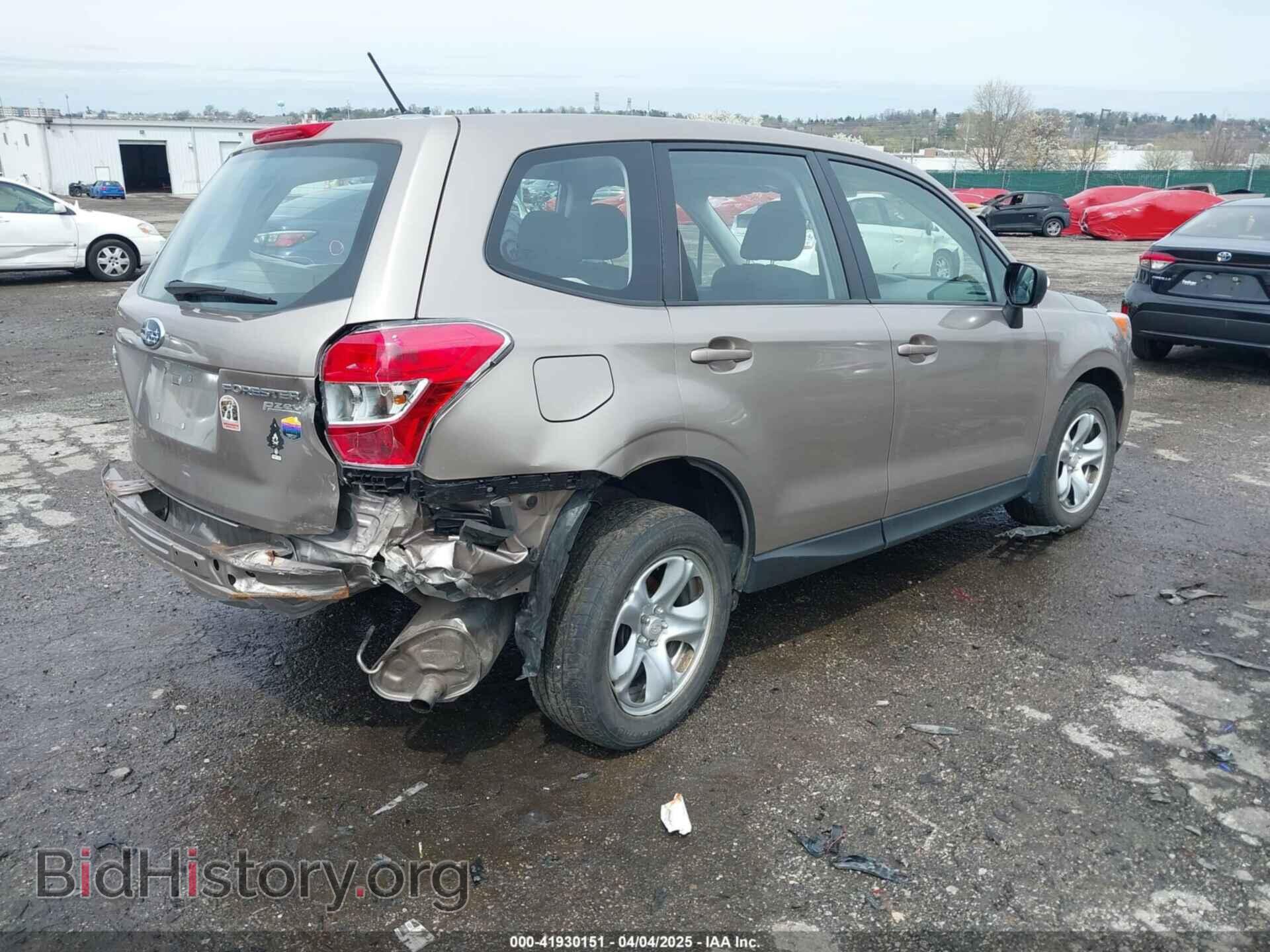 2014 SUBARU FORESTER - VIN: JF2SJAAC9EH442810 - Фото 4