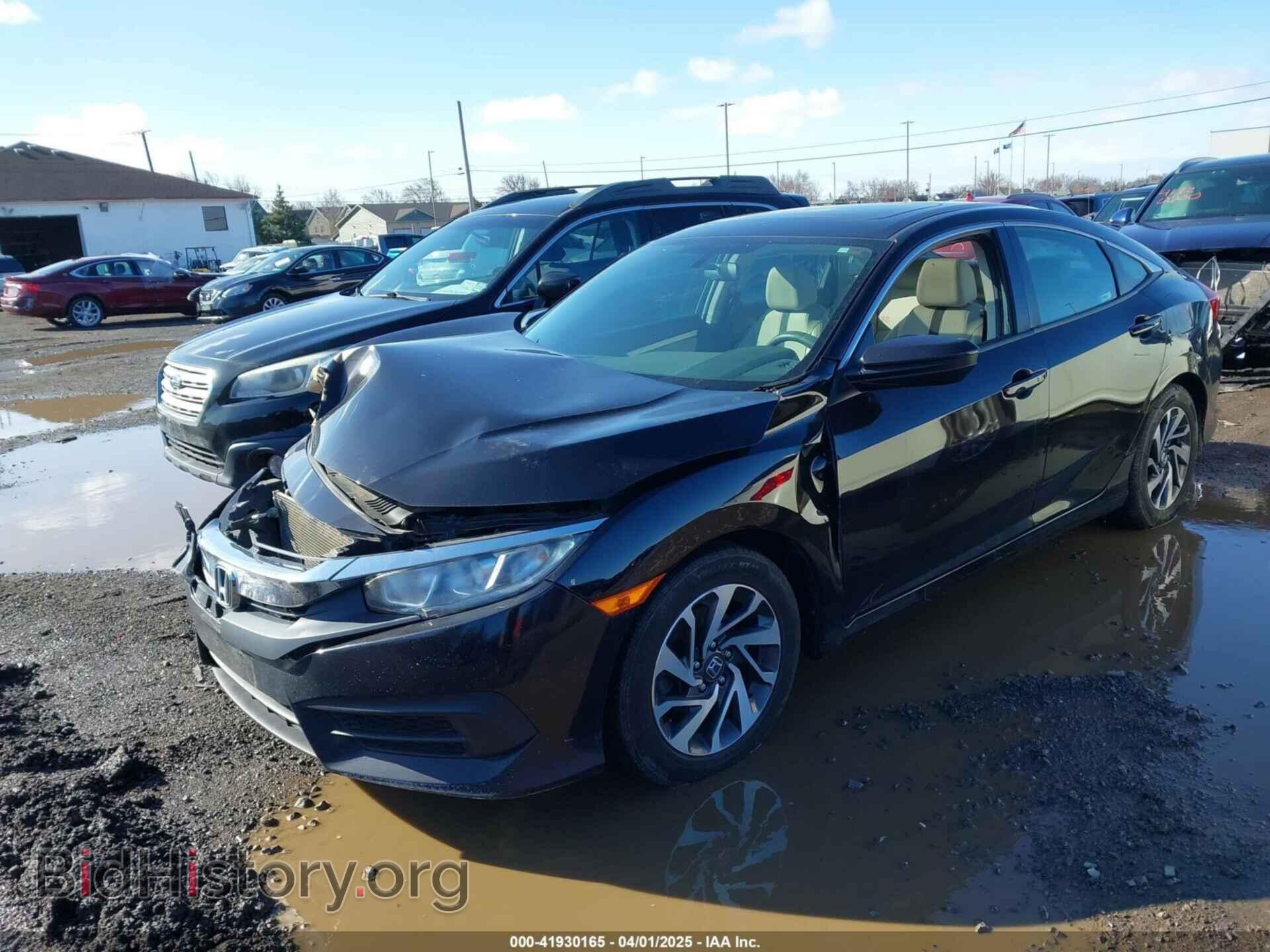 2017 HONDA CIVIC - VIN: 19XFC2F76HE205827 - Фото 2