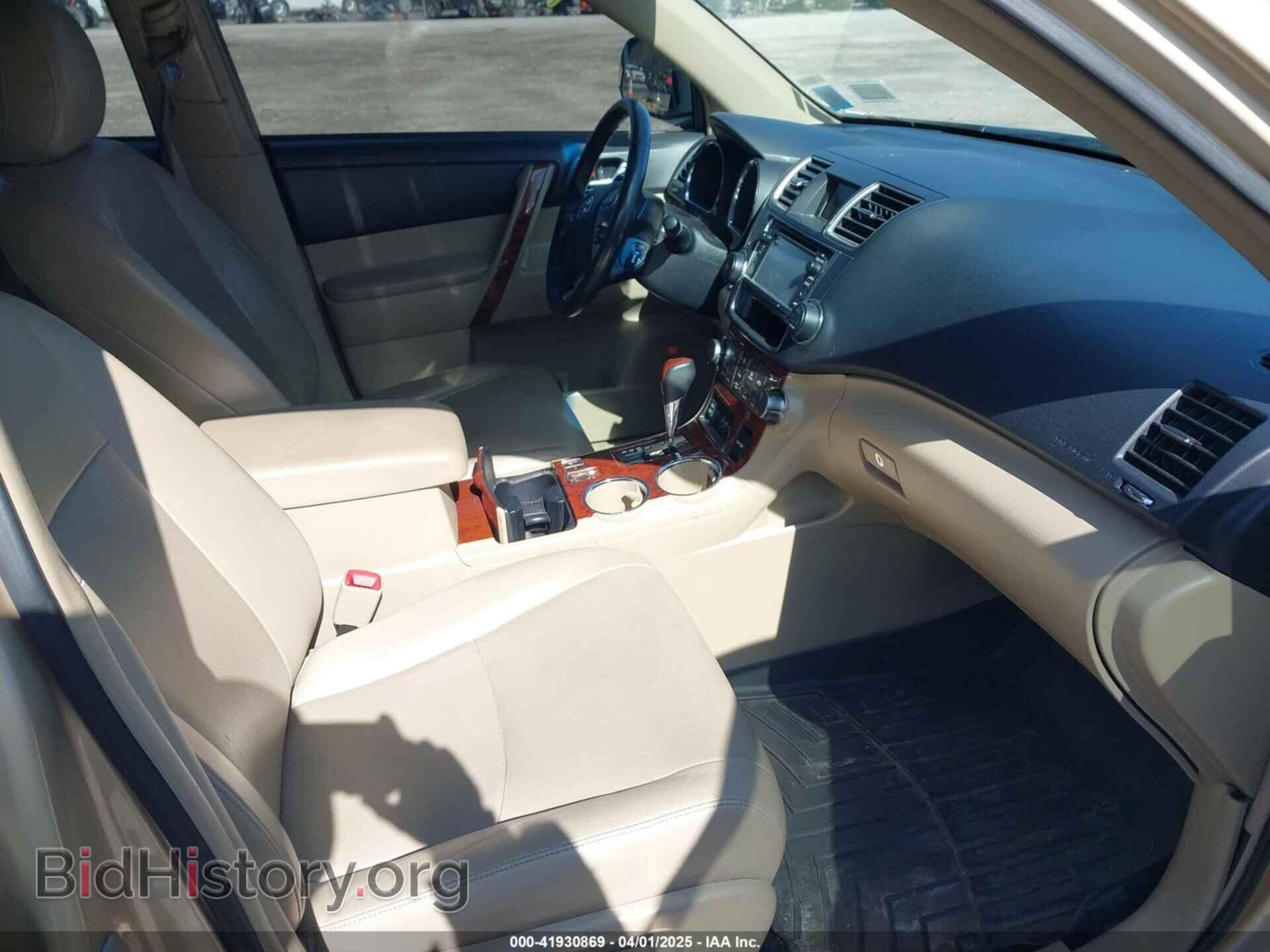 2013 TOYOTA HIGHLANDER - VIN: 5TDDK3EH8DS233509 - Фото 5