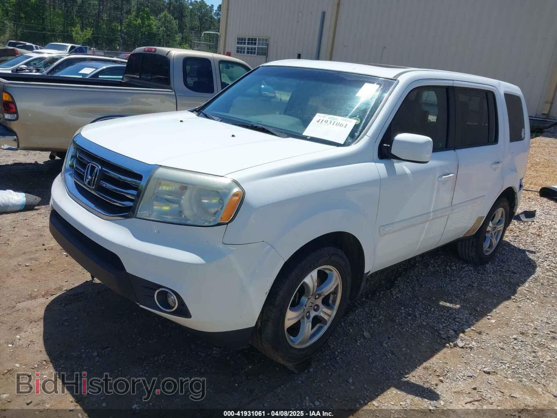 2012 HONDA PILOT - VIN: 5FNYF3H58CB017010 - Фото 2