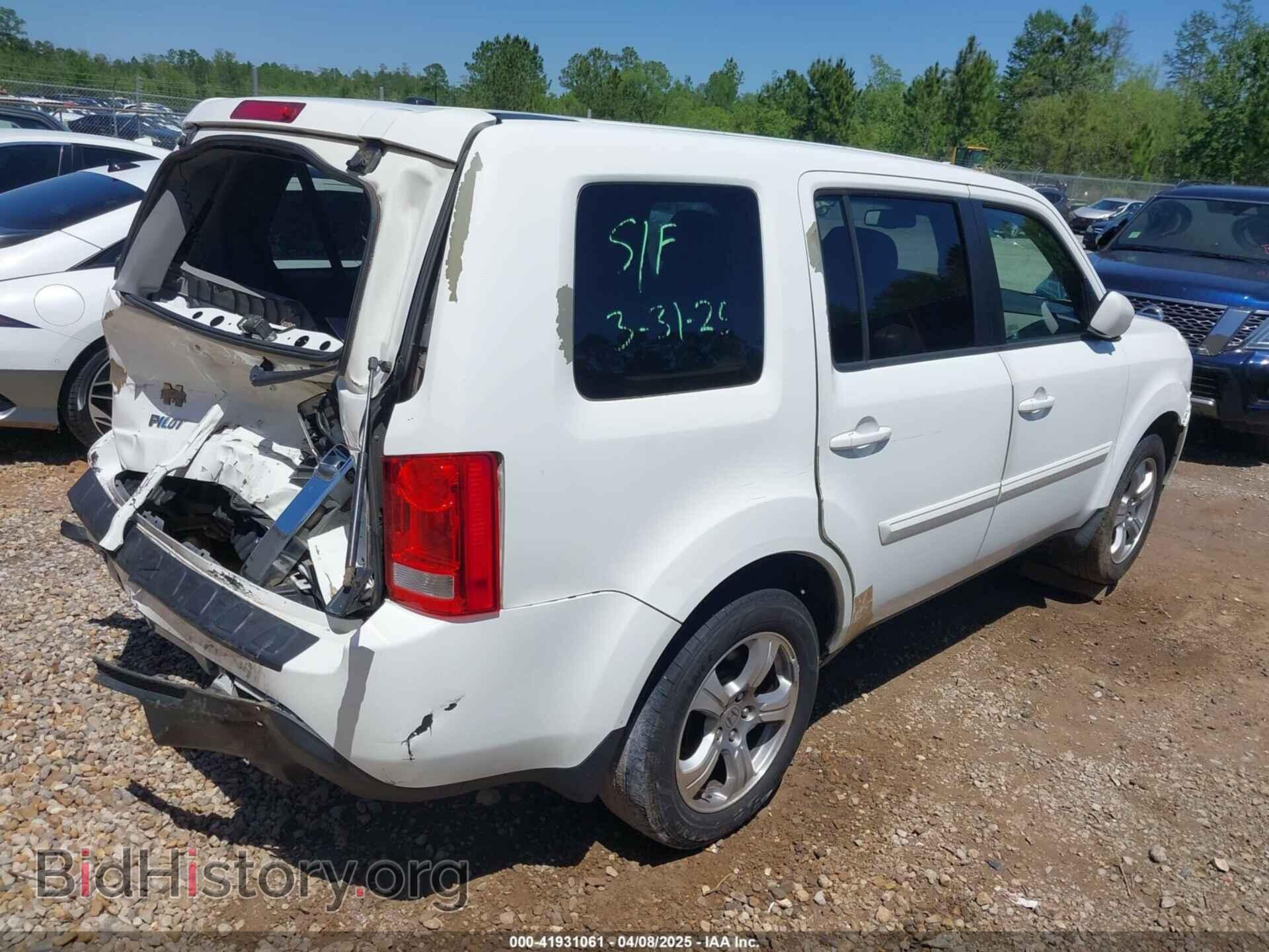 2012 HONDA PILOT - VIN: 5FNYF3H58CB017010 - Фото 4