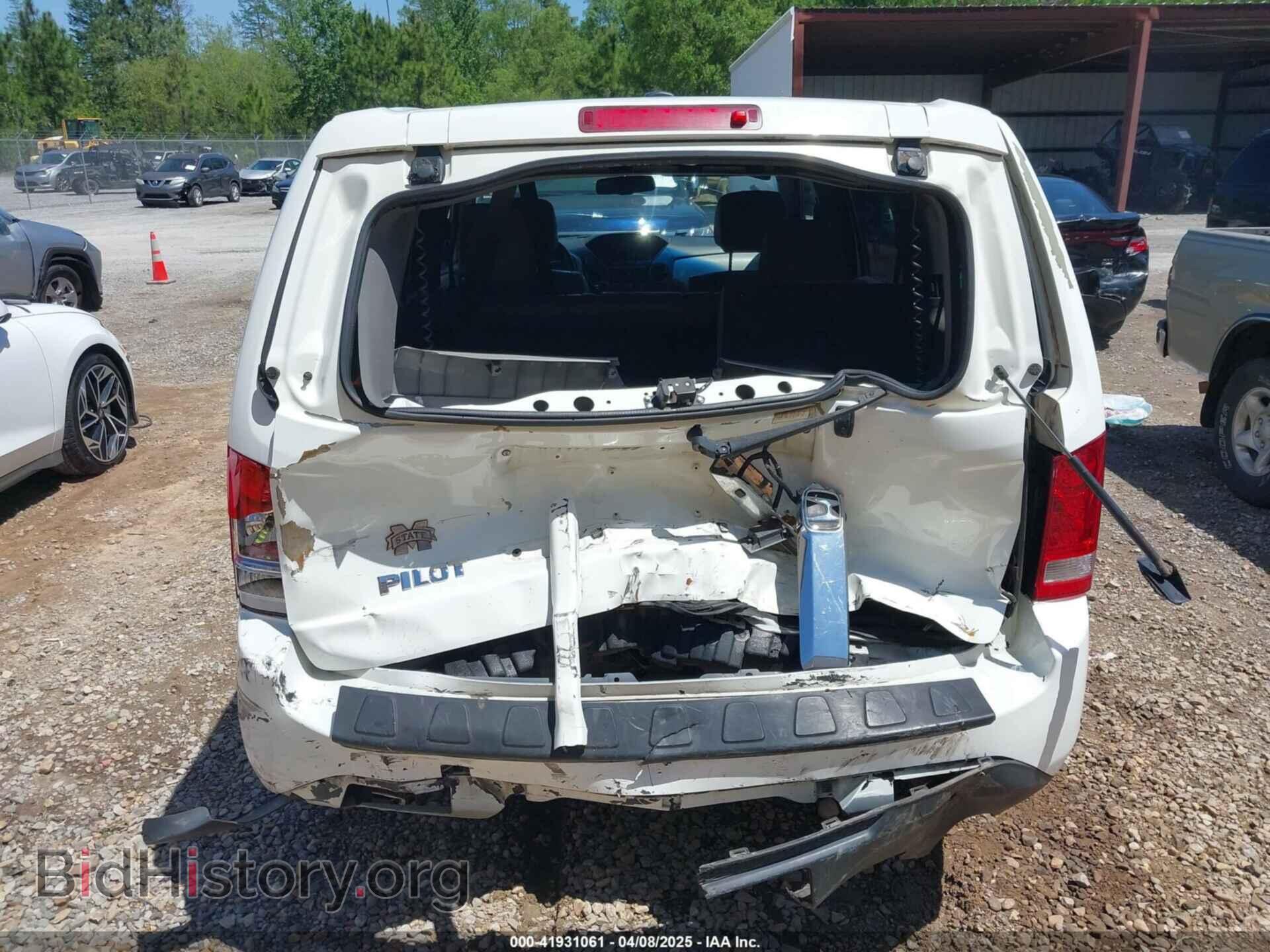 2012 HONDA PILOT - VIN: 5FNYF3H58CB017010 - Фото 6