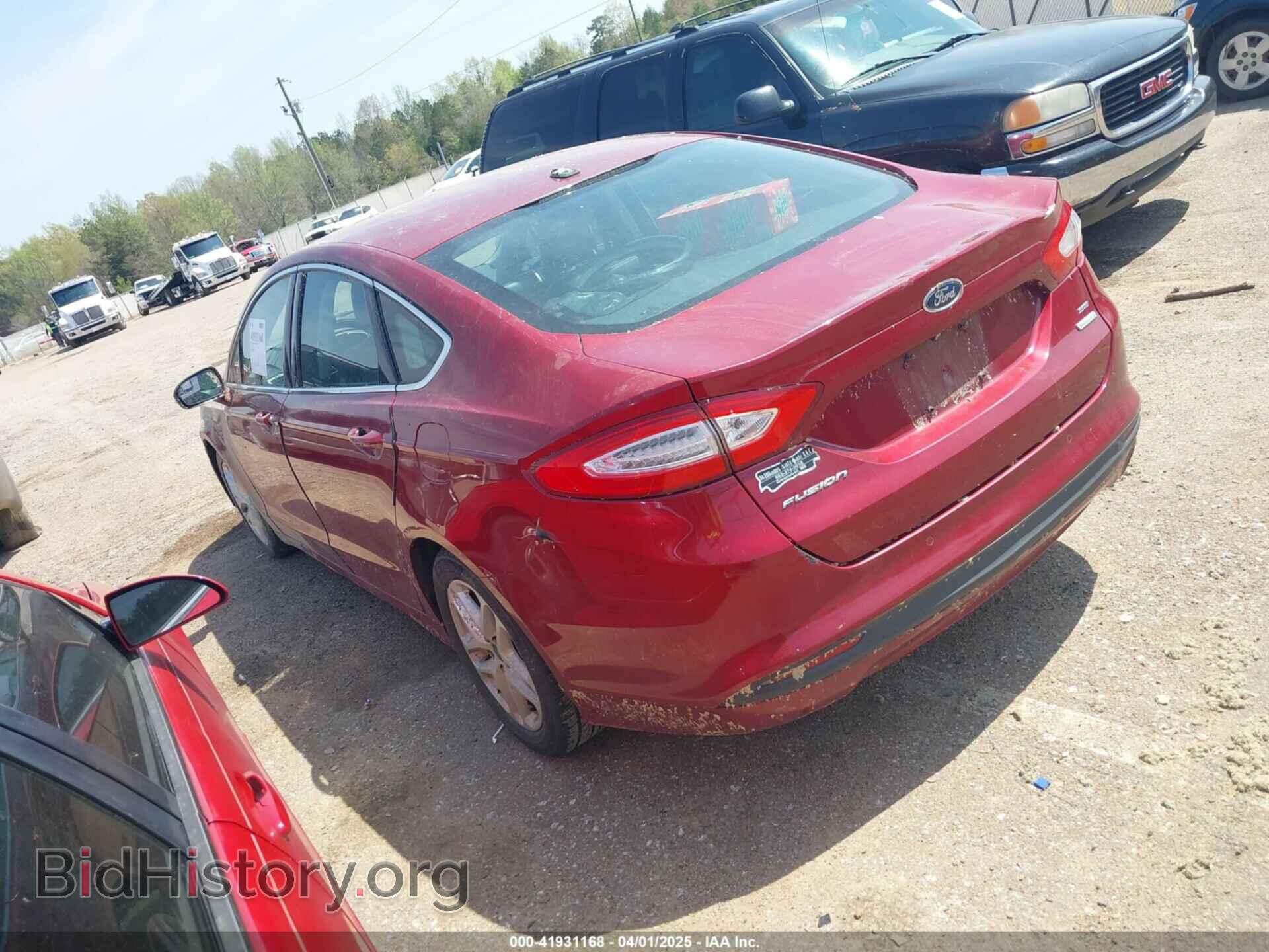 2014 FORD FUSION - VIN: 3FA6P0HD9ER371698 - Фото 3