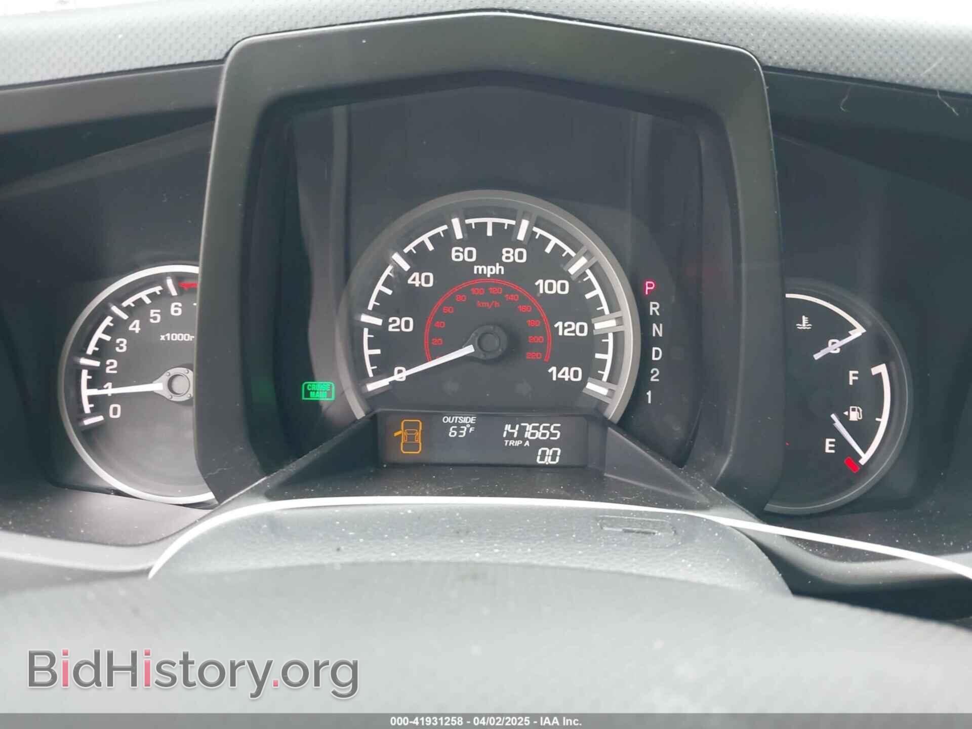 2014 HONDA RIDGELINE - VIN: 5FPYK1F50EB002577 - Фото 7