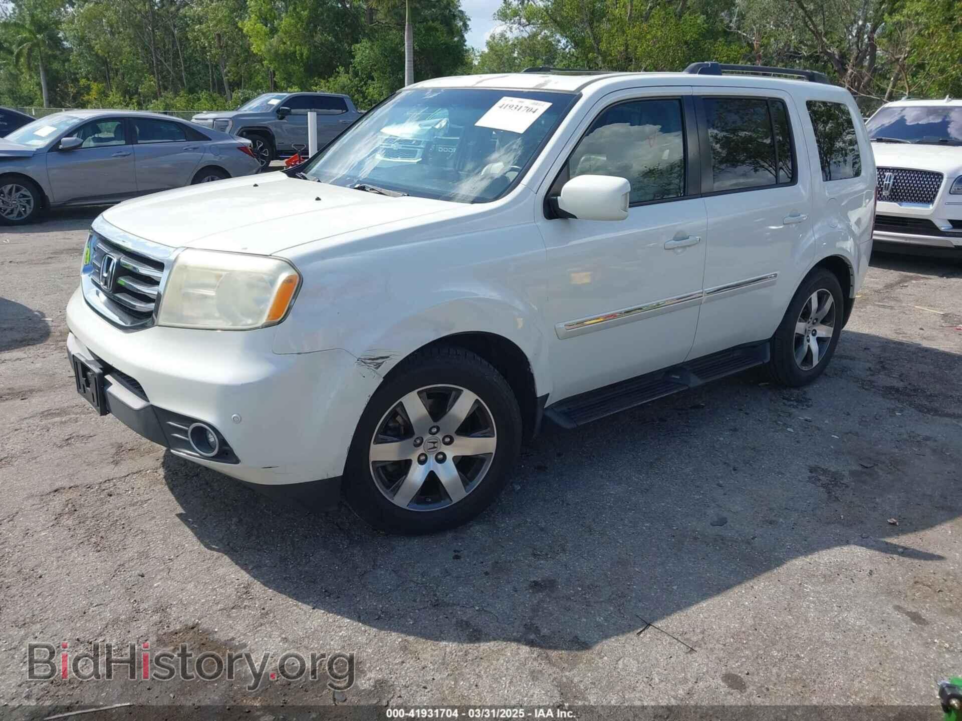 2013 HONDA PILOT - VIN: 5FNYF3H97DB012711 - Фото 2