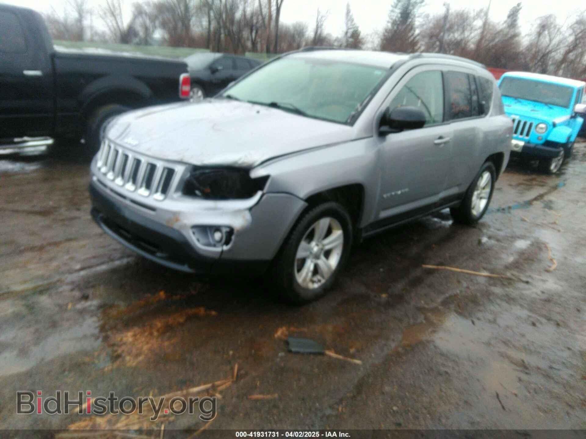 2016 JEEP COMPASS - VIN: 1C4NJDBB0GD520971 - Фото 2