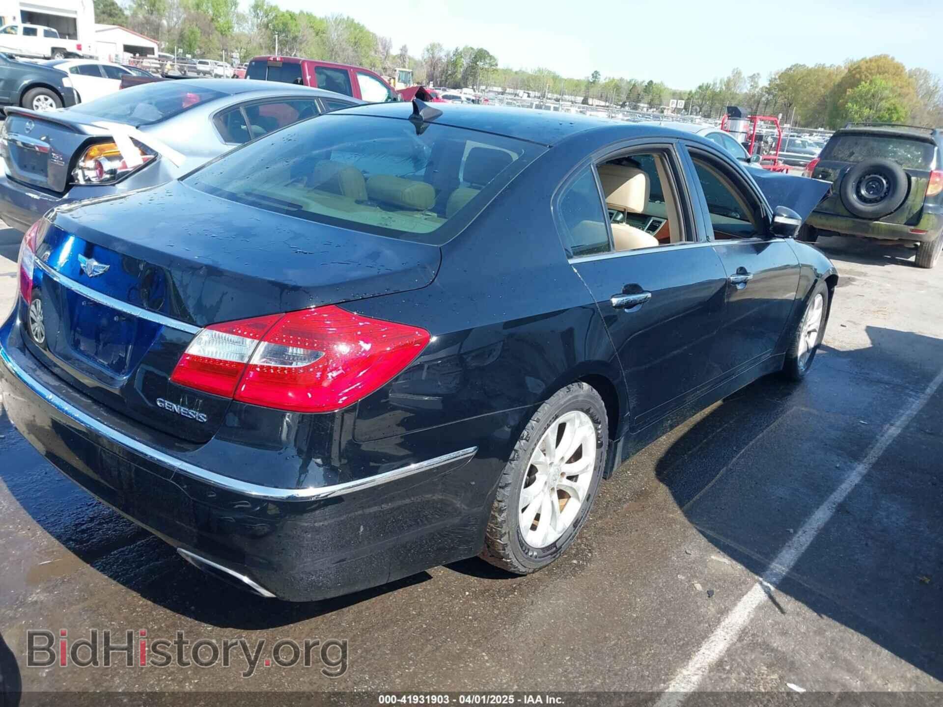2013 HYUNDAI GENESIS - VIN: KMHGC4DD3DU221080 - Фото 4