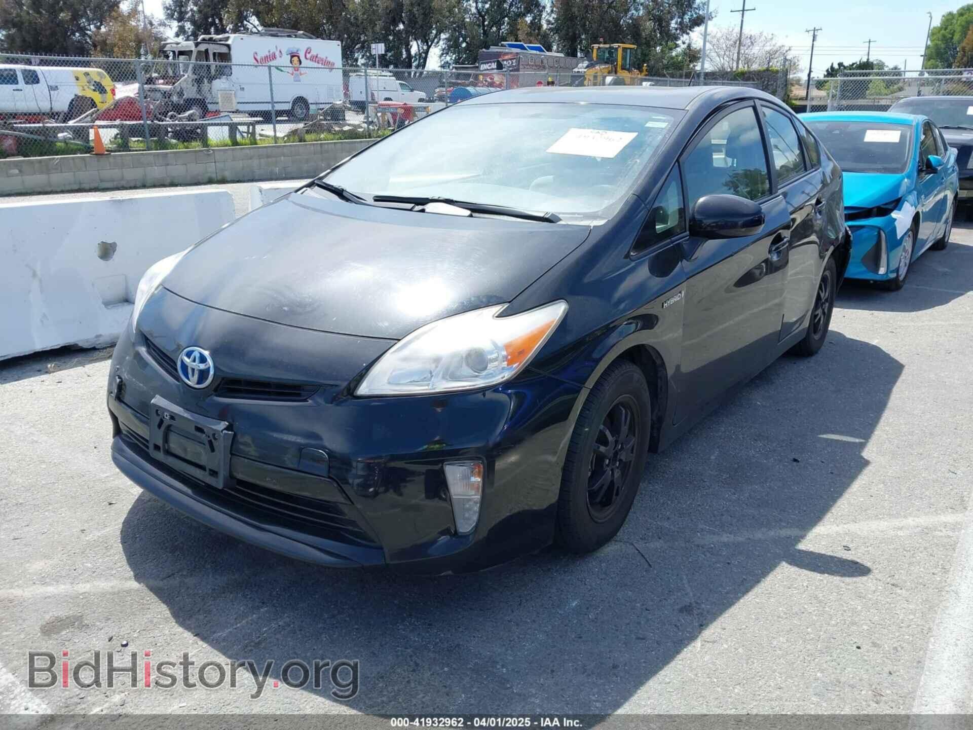 2012 TOYOTA PRIUS - VIN: JTDKN3DU5C5451263 - Фото 2