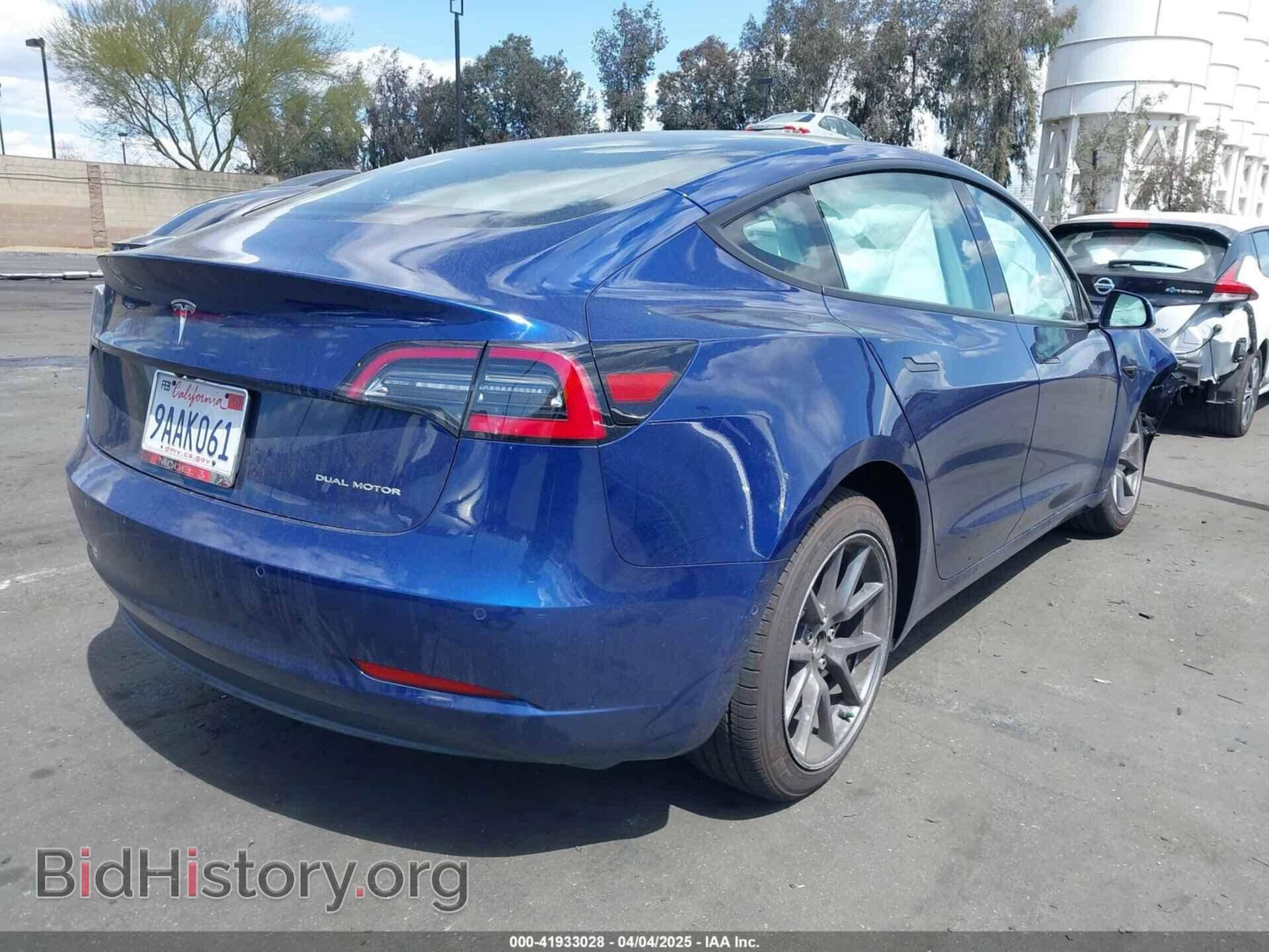 2022 TESLA MODEL 3 - VIN: 5YJ3E1EBXNF168686 - Фото 4