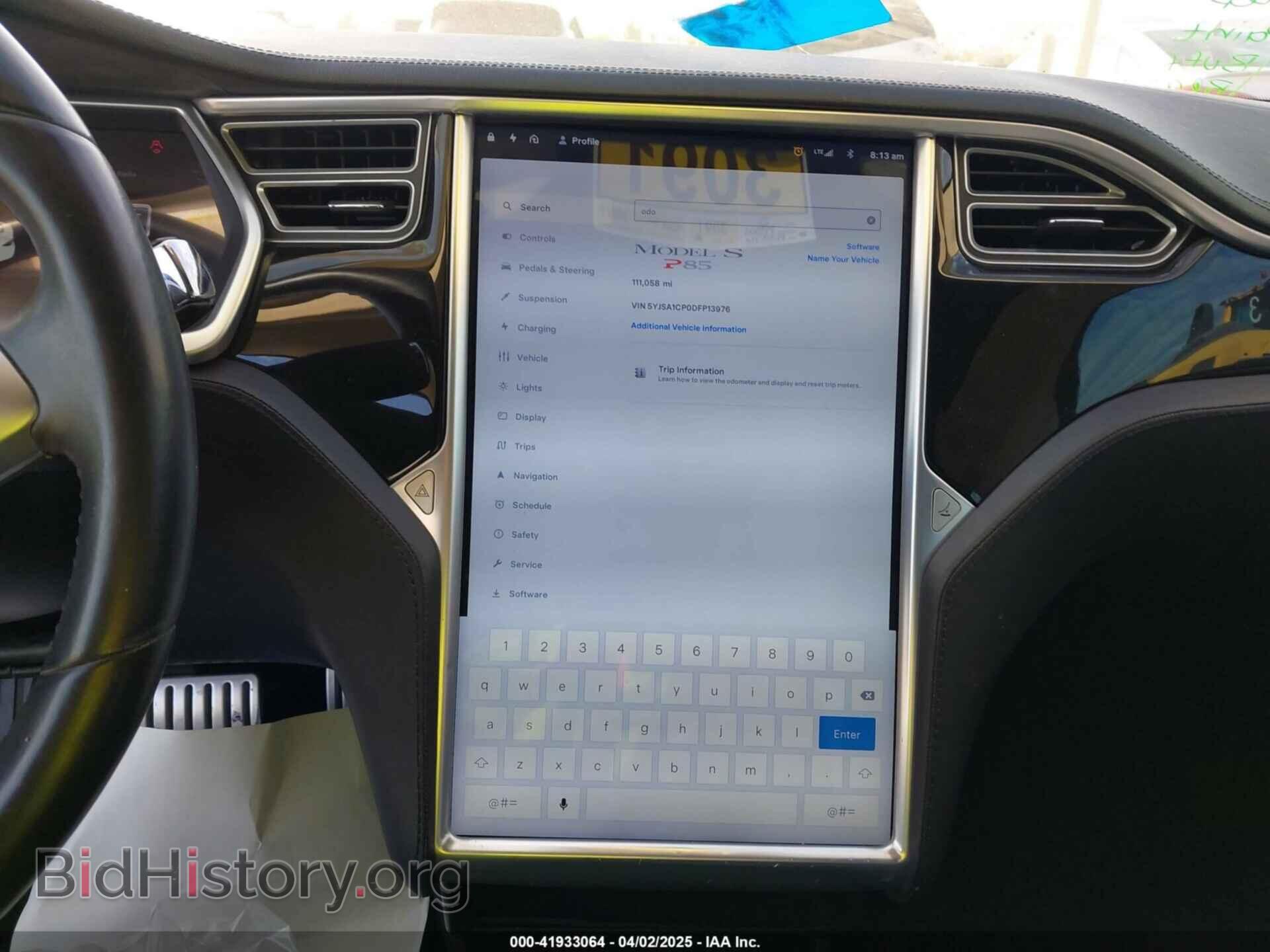 2013 TESLA MODEL S - VIN: 5YJSA1CP0DFP13976 - Фото 18