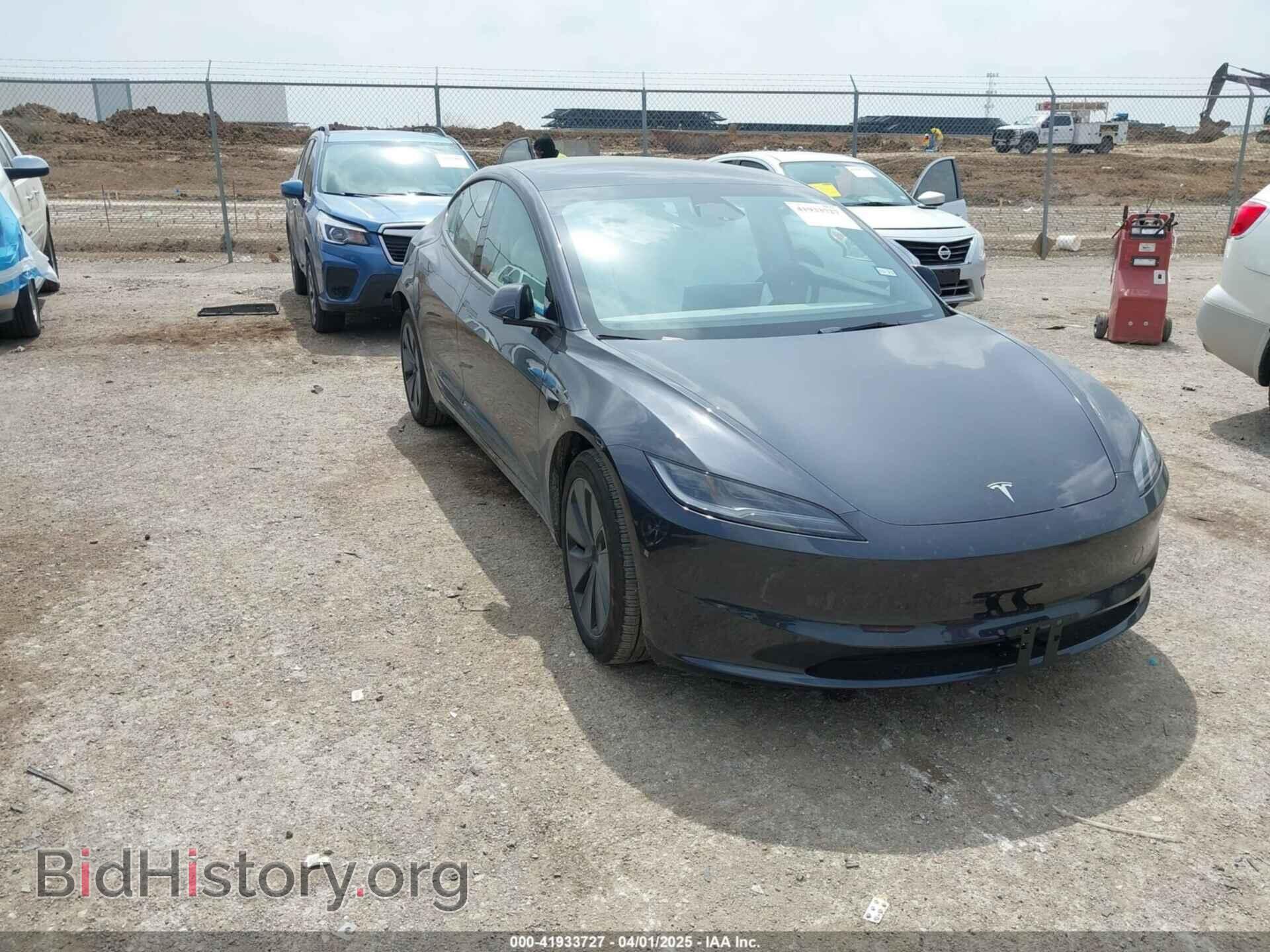 Photo 5YJ3E1EA5RF870377 - TESLA MODEL 3 2024