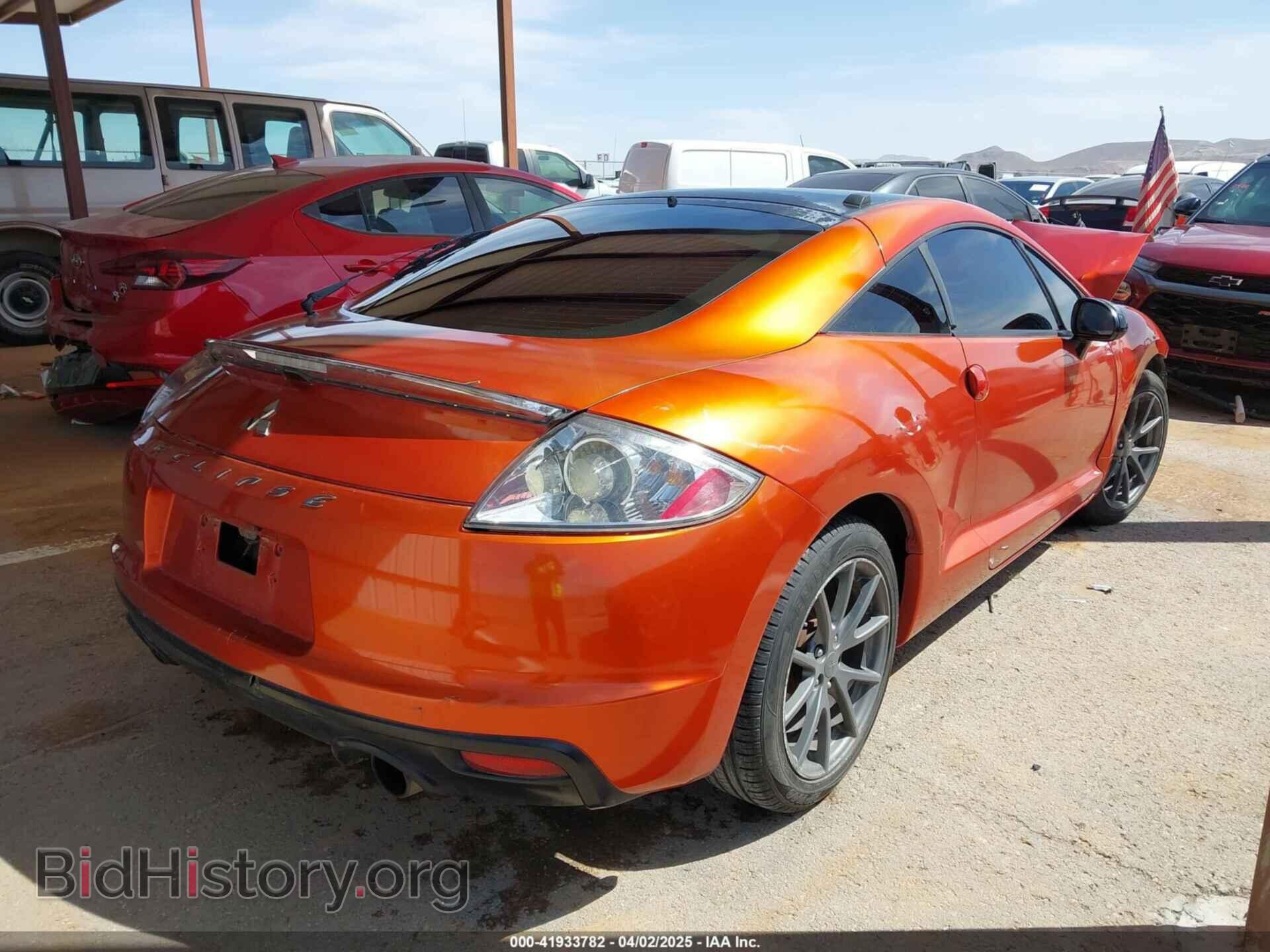 2012 MITSUBISHI ECLIPSE - VIN: 4A31K5DF6CE008277 - Фото 4