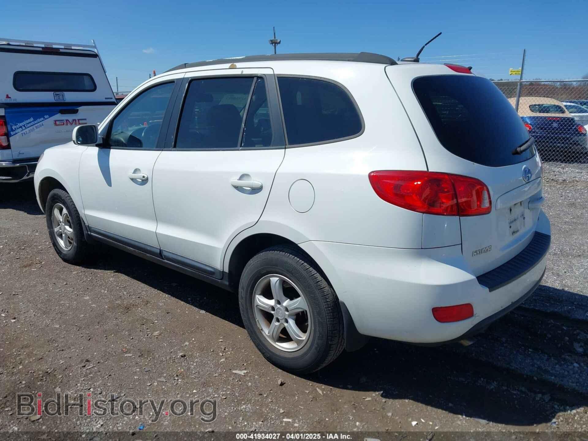 2008 HYUNDAI SANTA FE - VIN: 5NMSG13D78H224581 - Фото 3