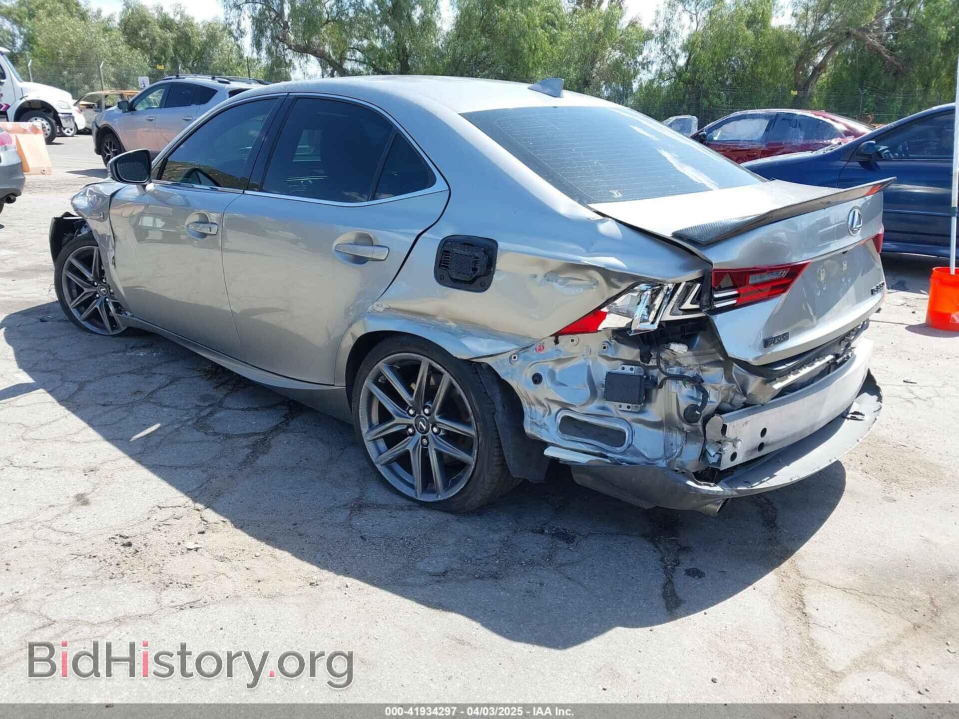 2016 LEXUS IS 350 - VIN: JTHBE1D21G5022824 - Фото 3