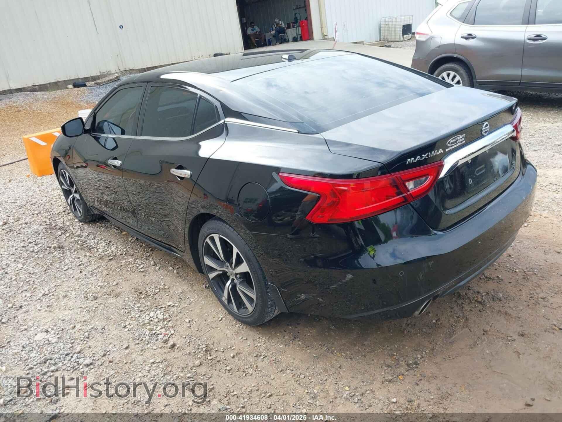 2018 NISSAN MAXIMA - VIN: 1N4AA6AP5JC393421 - Фото 3