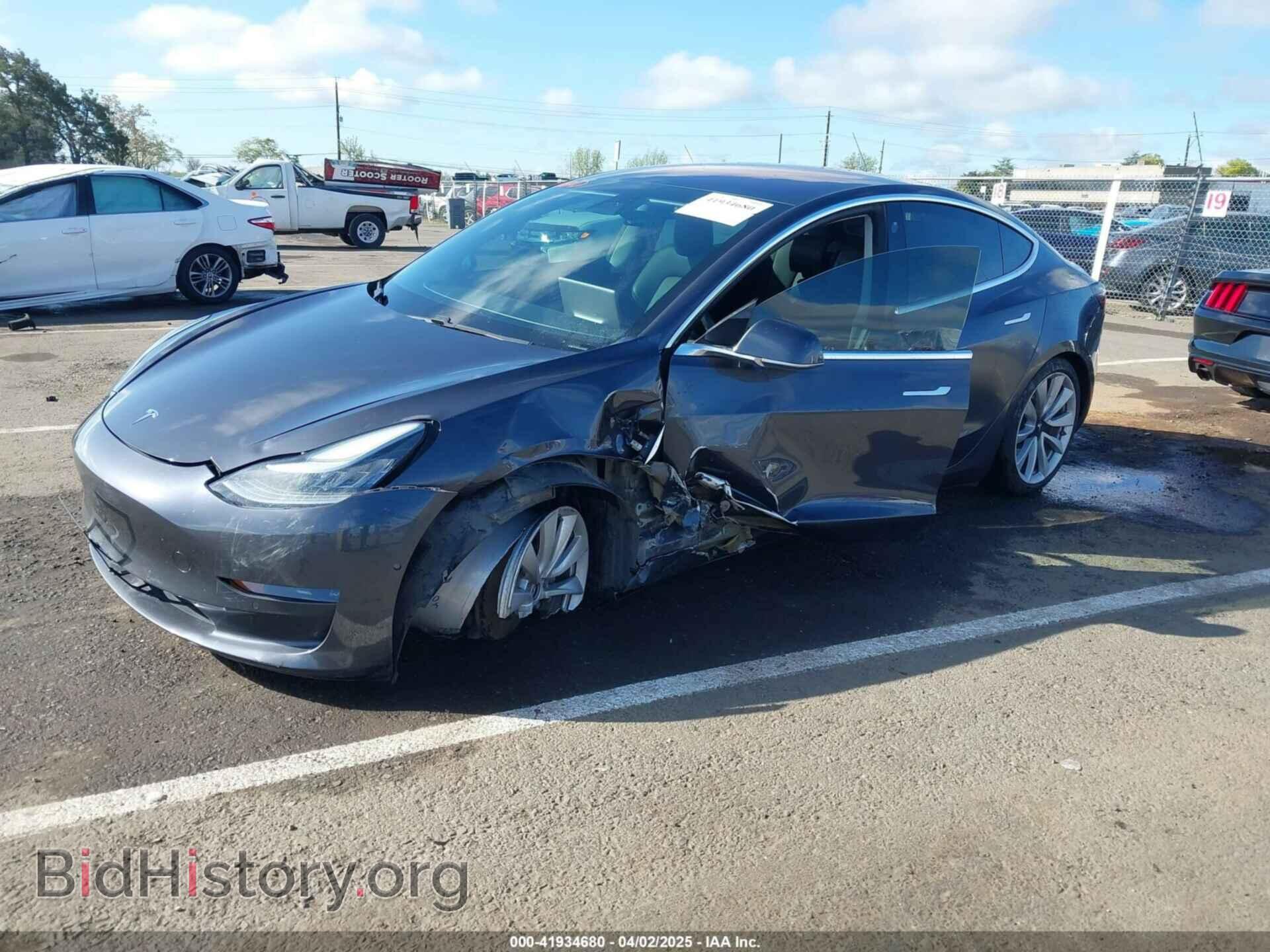2018 TESLA MODEL 3 - VIN: 5YJ3E1EA4JF006036 - Фото 2