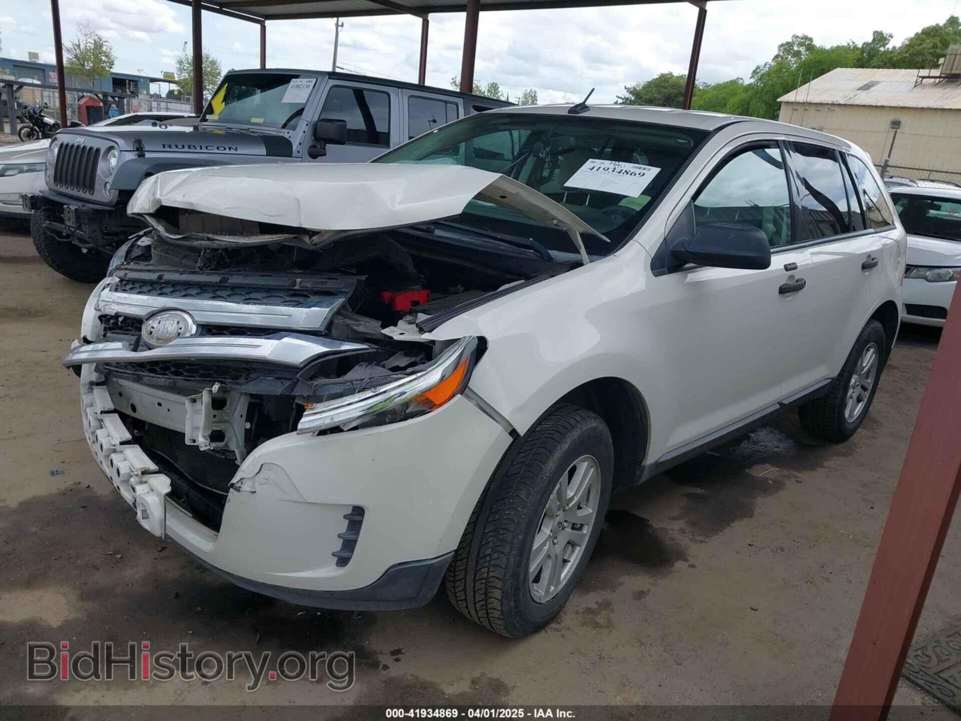 2012 FORD EDGE - VIN: 2FMDK3GC9CBA41707 - Фото 2