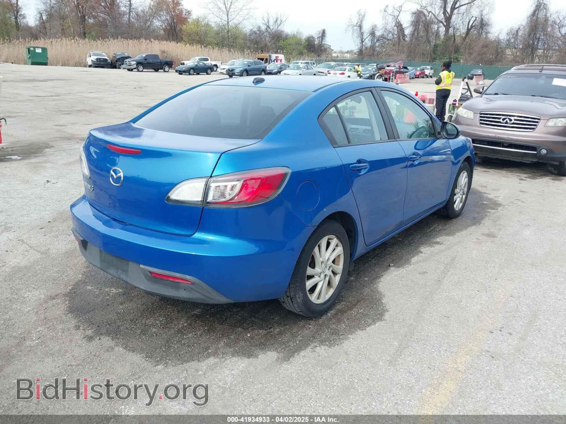 2012 MAZDA MAZDA 3 - VIN: 0JM1BLW82C1699665 - Фото 4