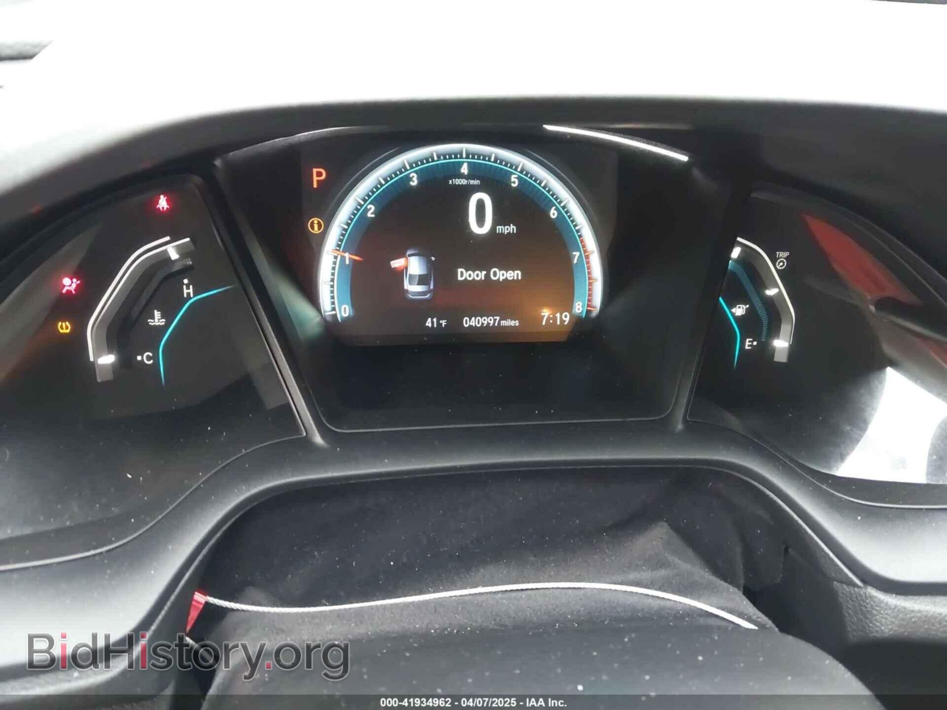 2019 HONDA CIVIC - VIN: 2HGFC2F63KH506477 - Фото 7